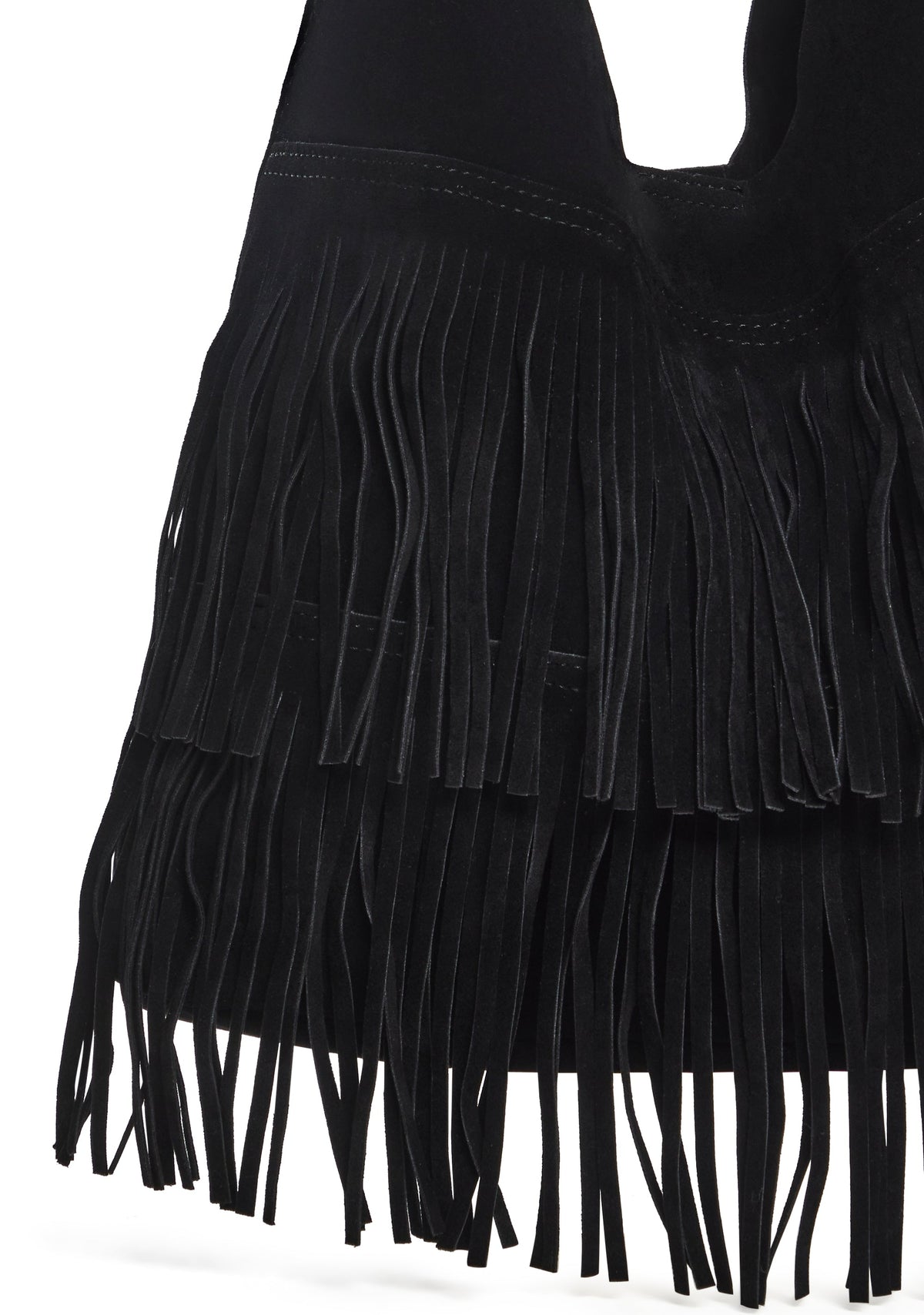 Total Authority Faux Suede Bag