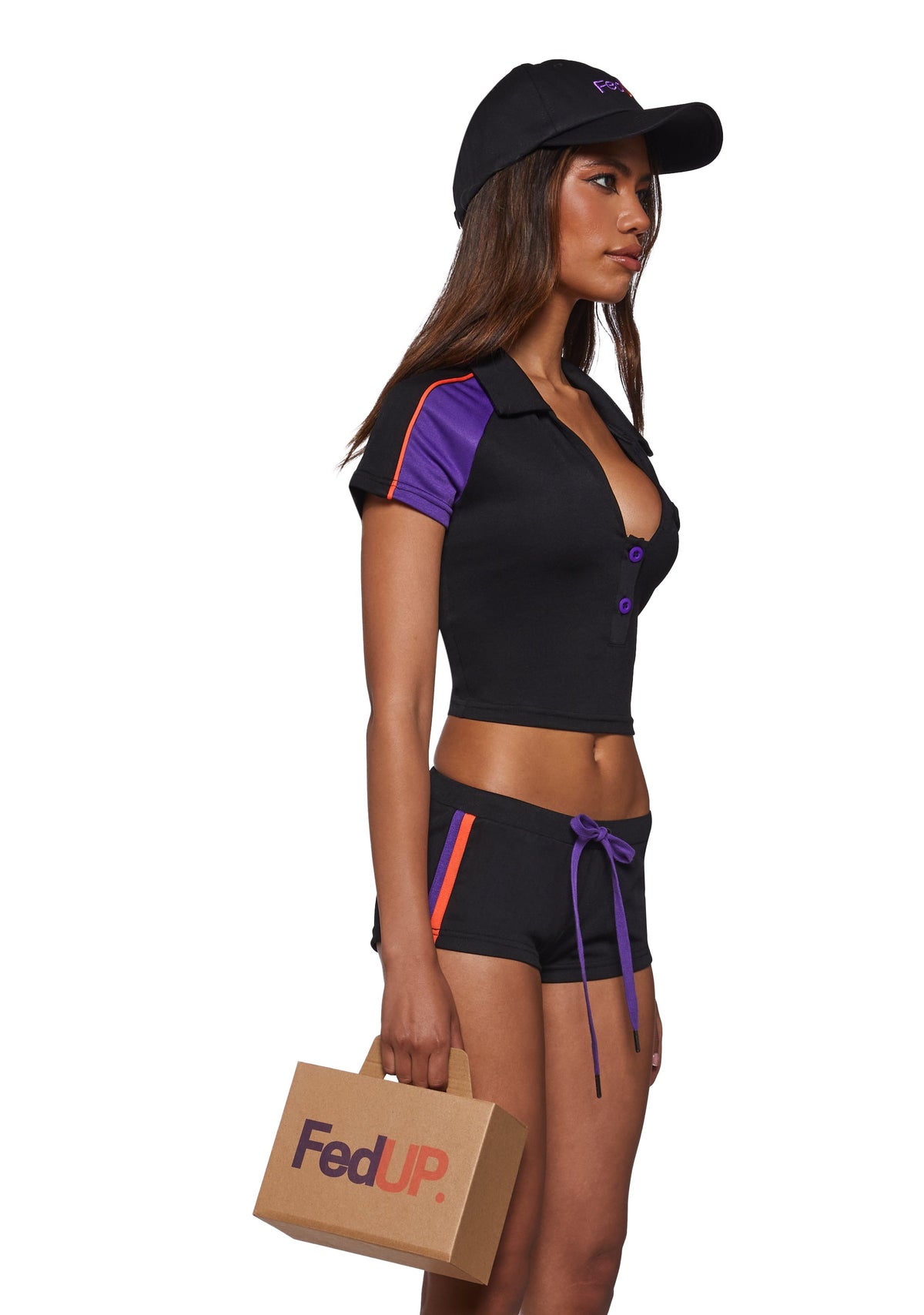 Fed Up Delivery Girl Uniform Costume