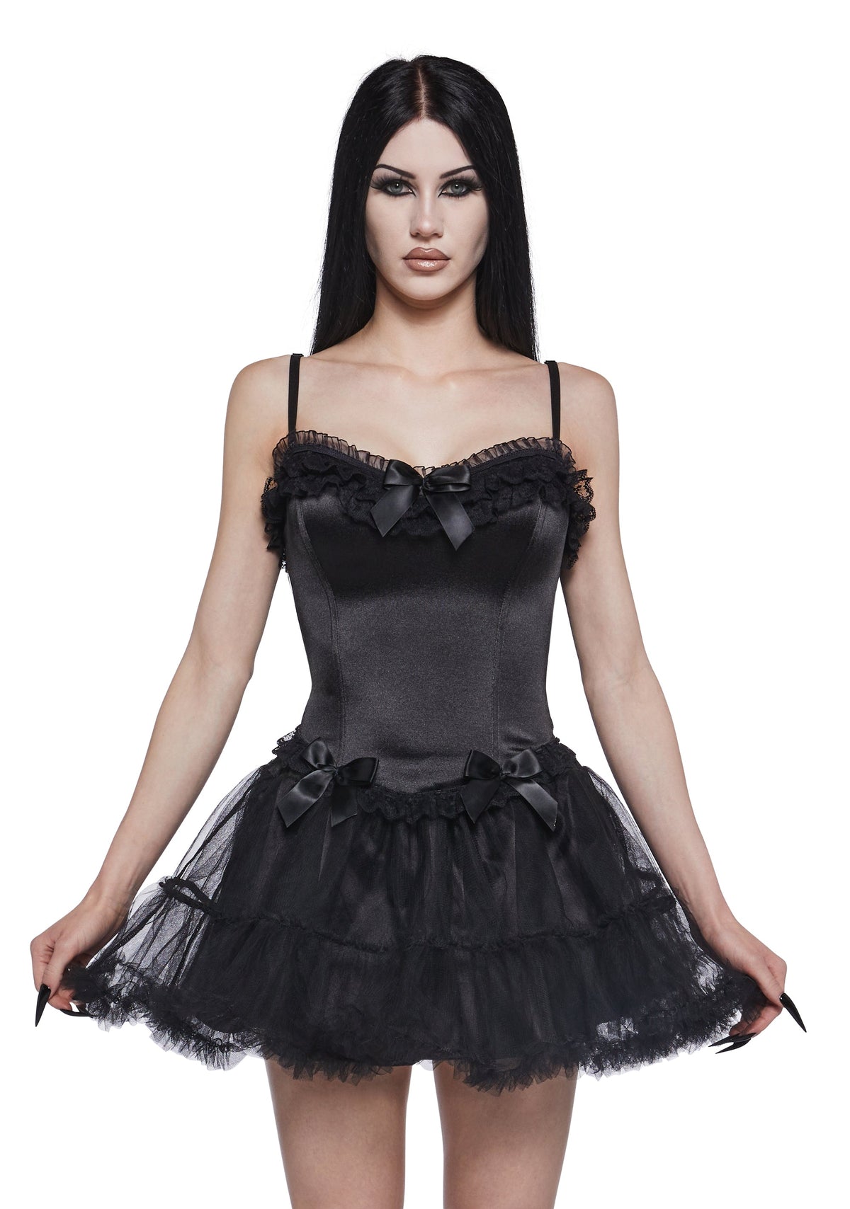Romantic Age Corset Top - Black