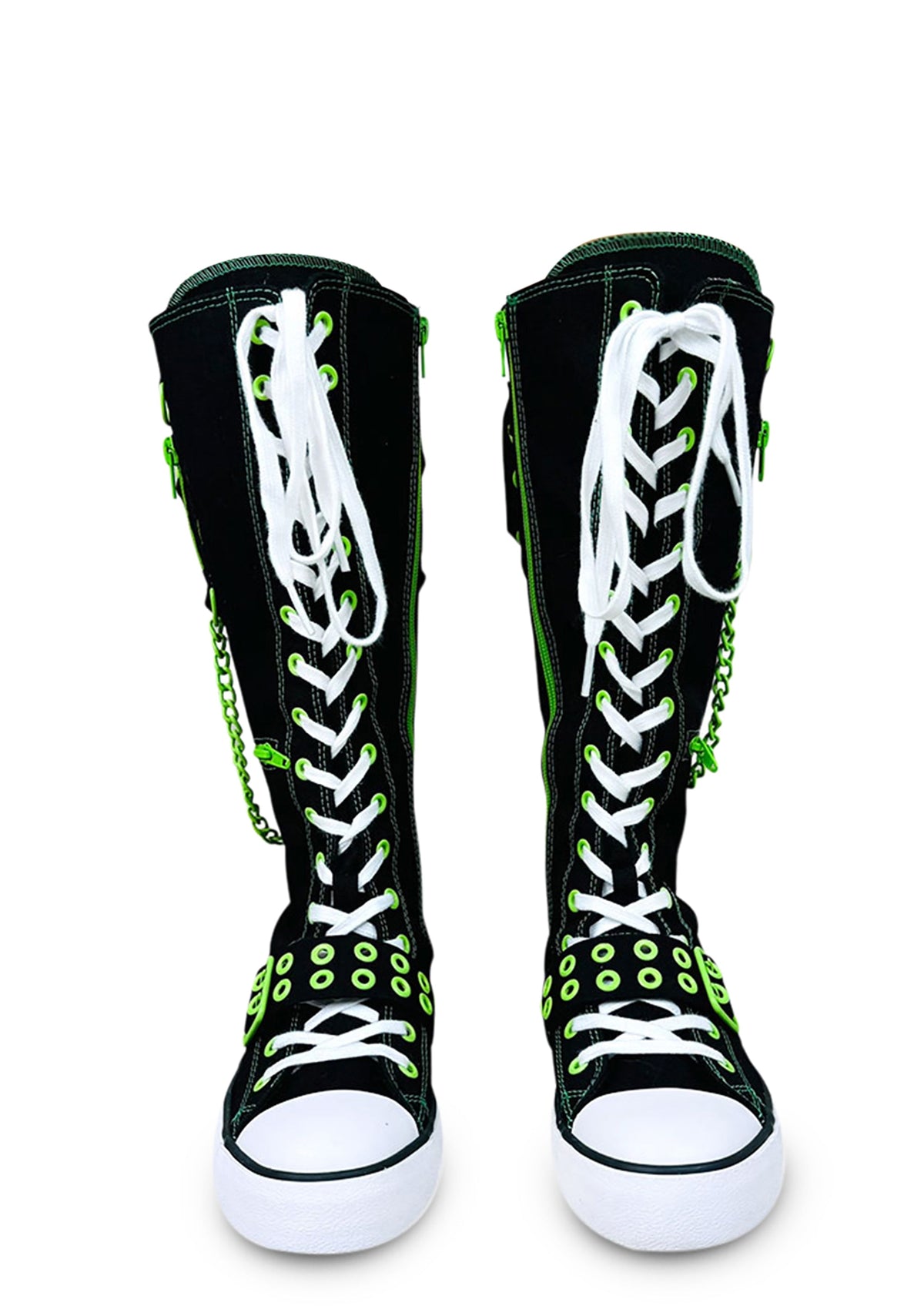 Rawr XD OG Knee High Sneakers - Green