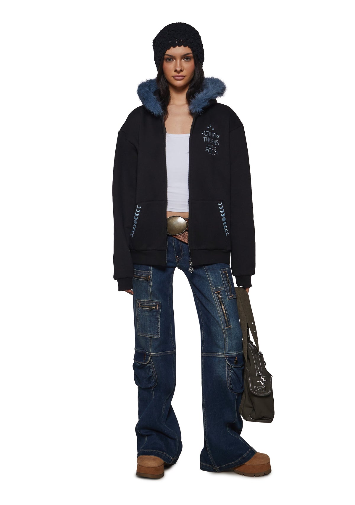 Velaris™ , The City of Starlight Zip Hoodie