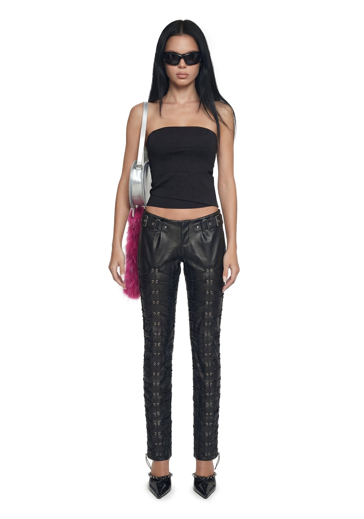 Corset Low Waist Pants