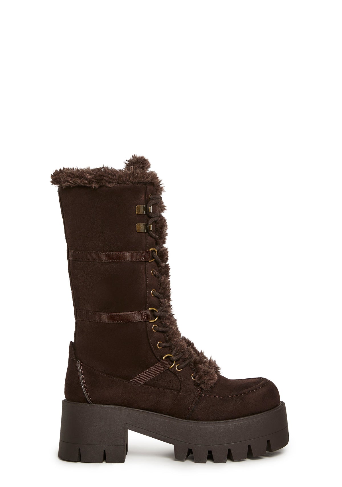 Grunge Trek Hiking Boots - Brown