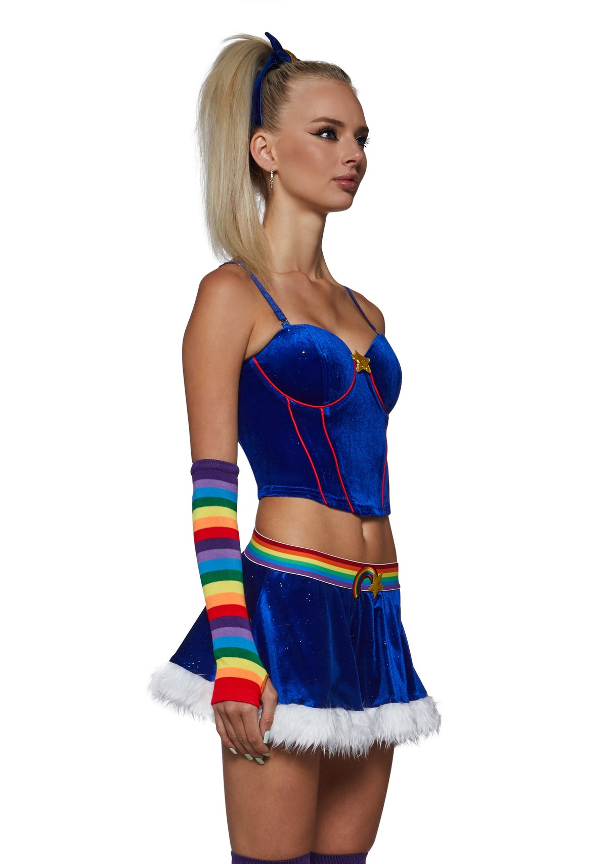 Rainbow Girl Costume