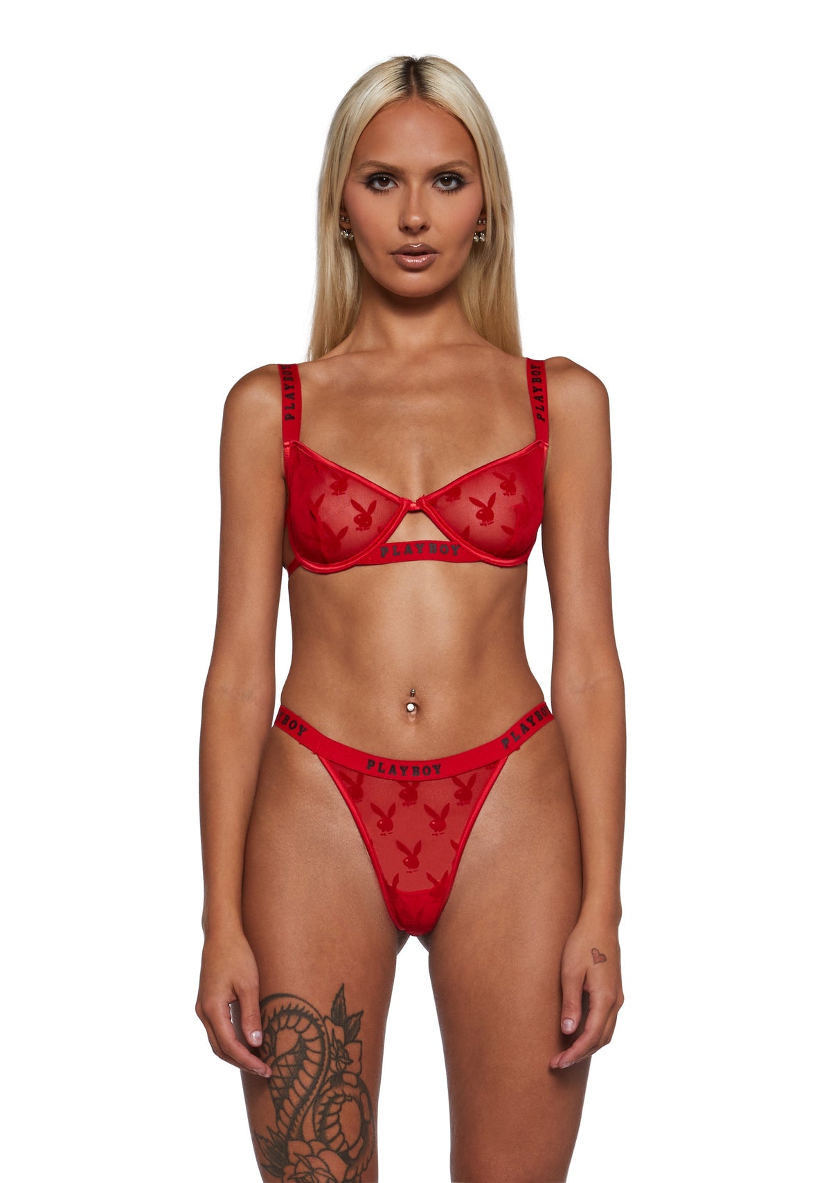 Playboy Bunny Rouge Set - Red