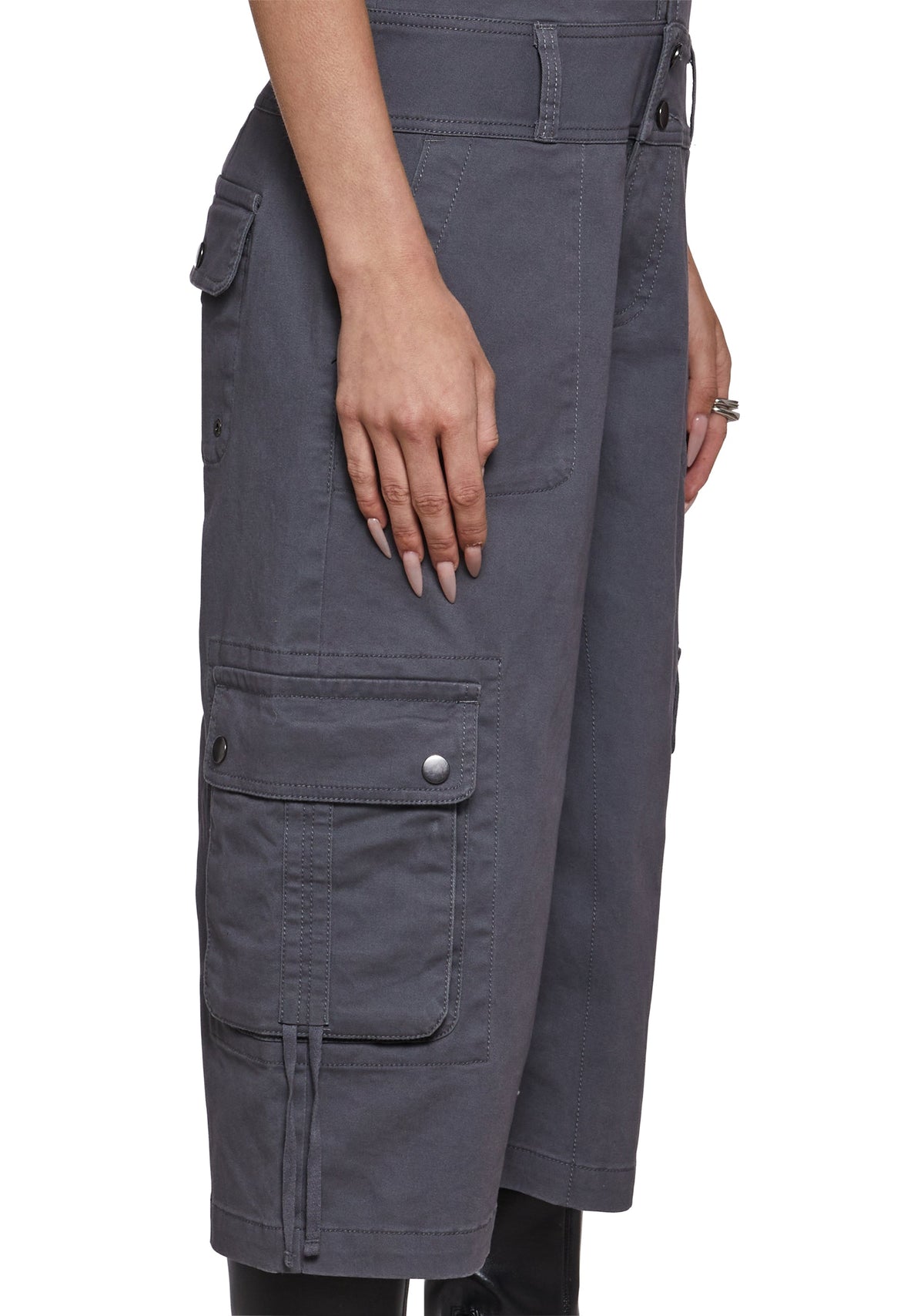Kyrie Cargo Capri Jumpsuit
