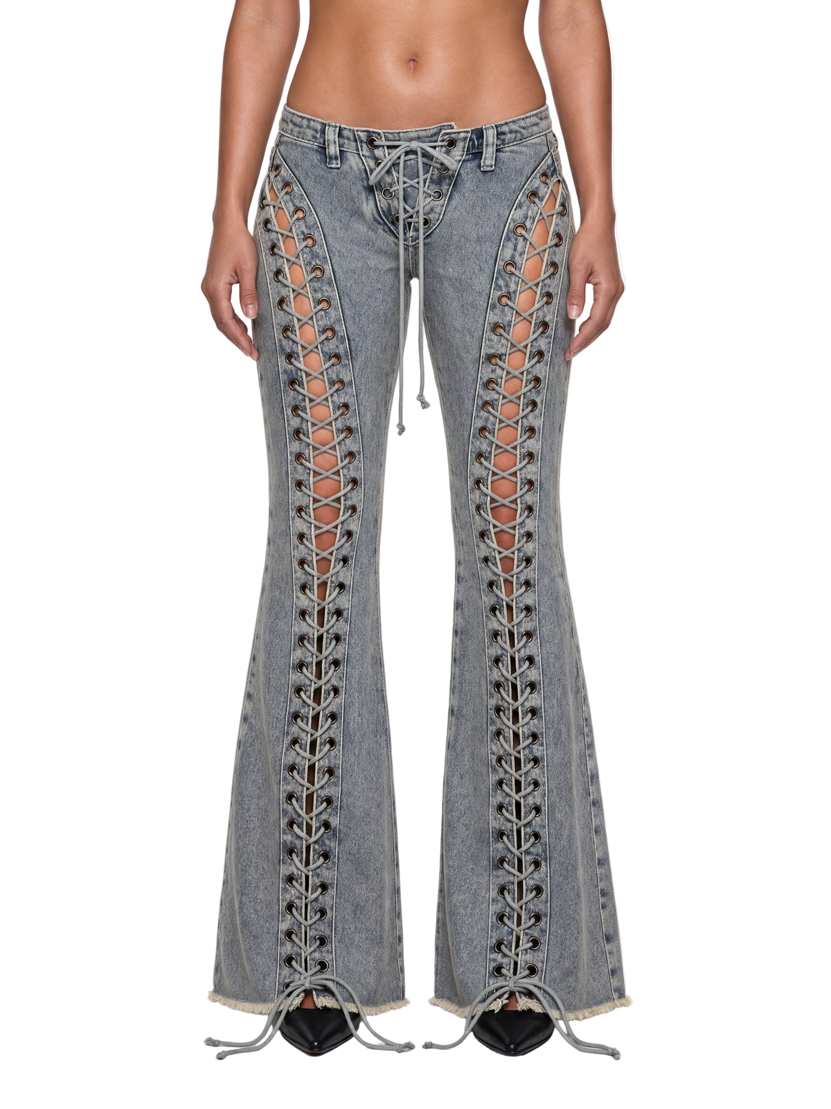 Wild Wanderer Flare Jeans - Blue