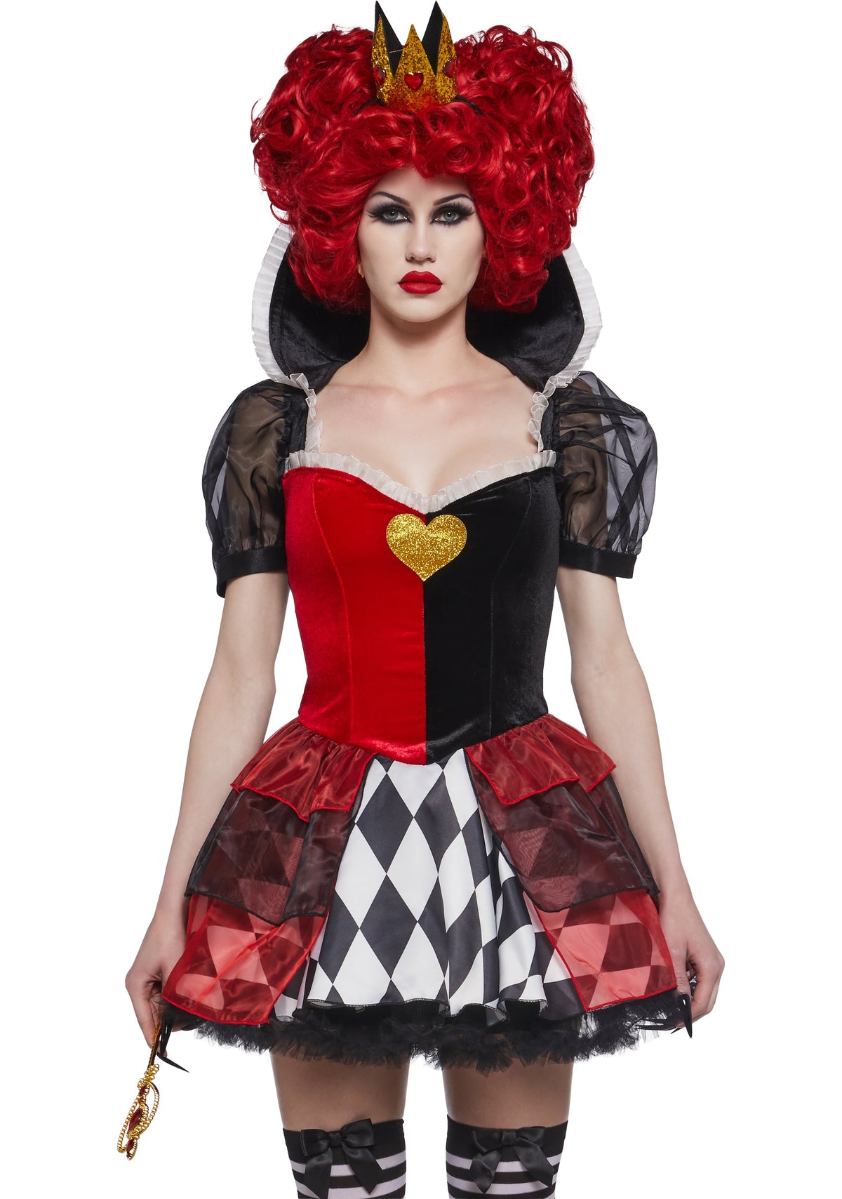 Wonderland Heart Queen Costume