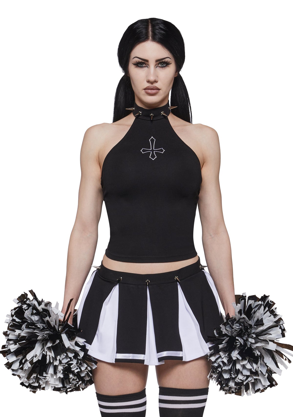 Goth Cheerleader Costume