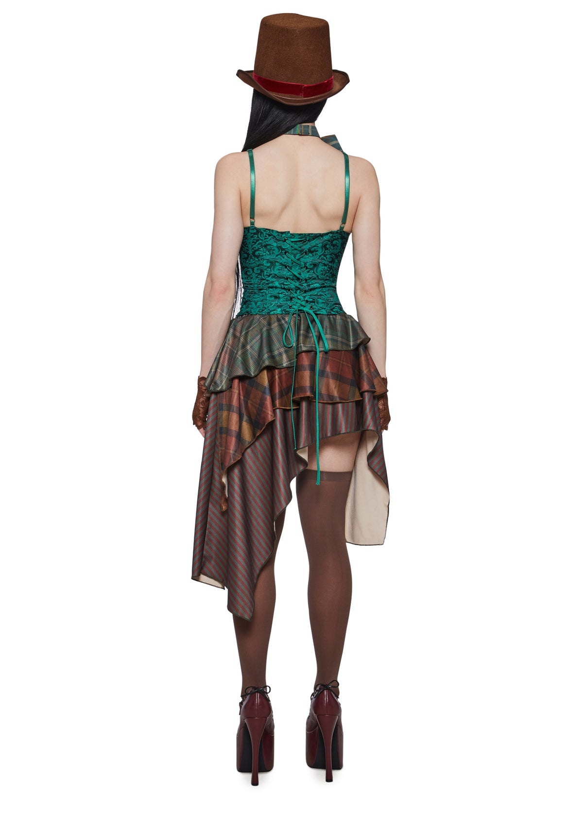 Mad Hatter Corset Costume