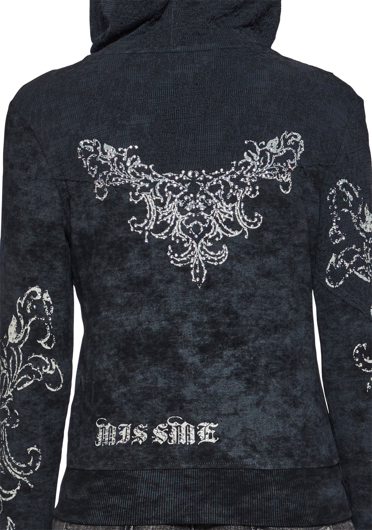Elix Ornate Jacket - Black