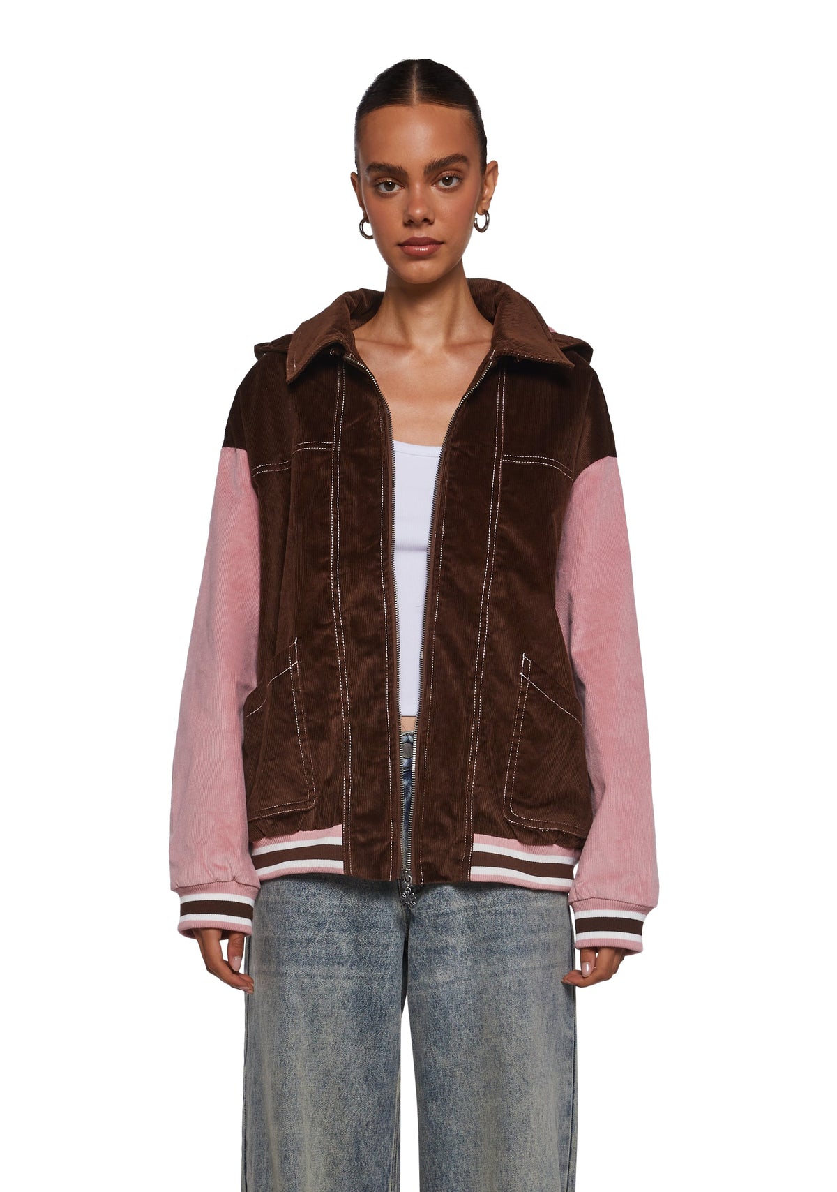 Breaking It Down Corduroy Jacket