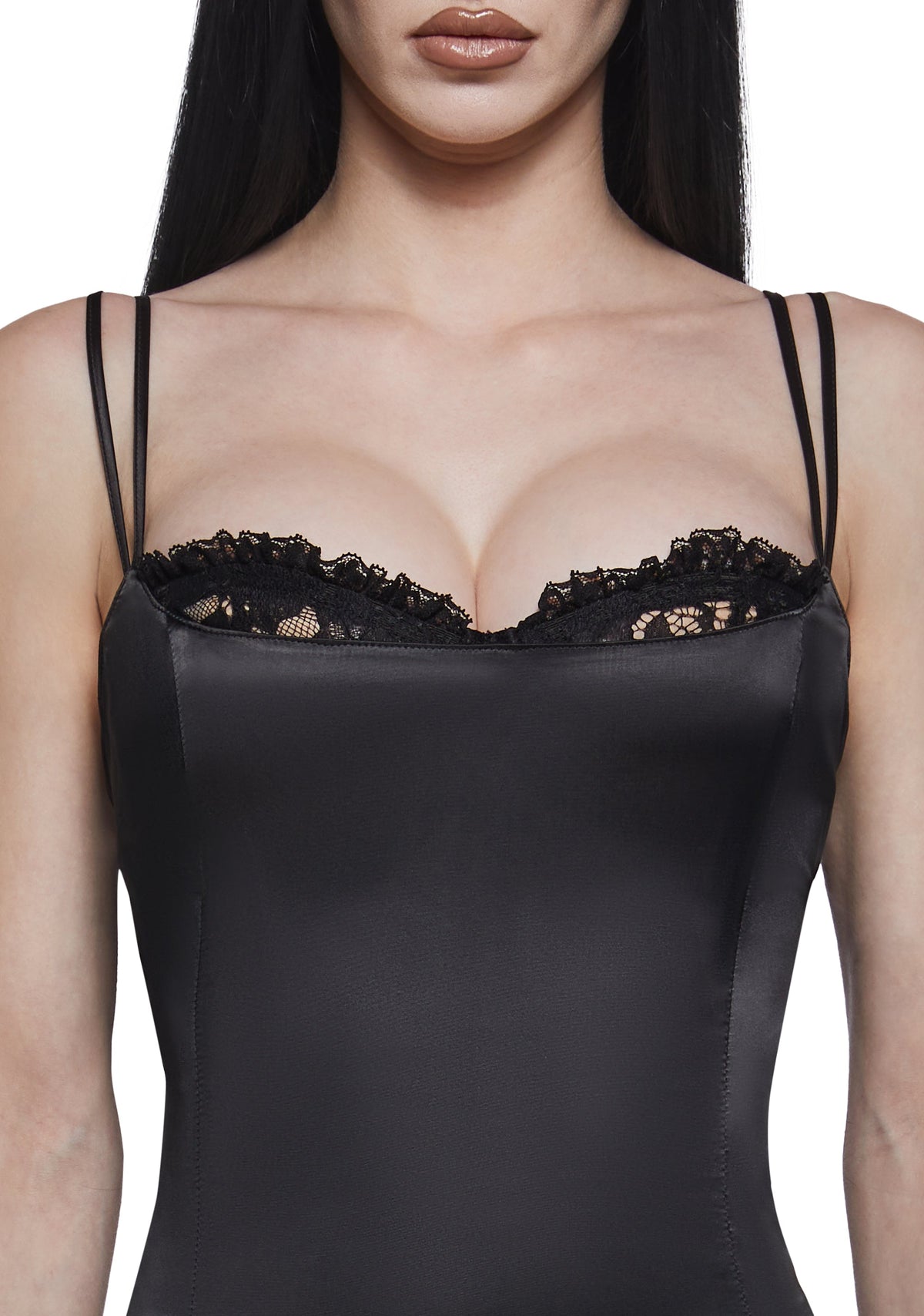 Loyal Maneater Midi Dress - Black