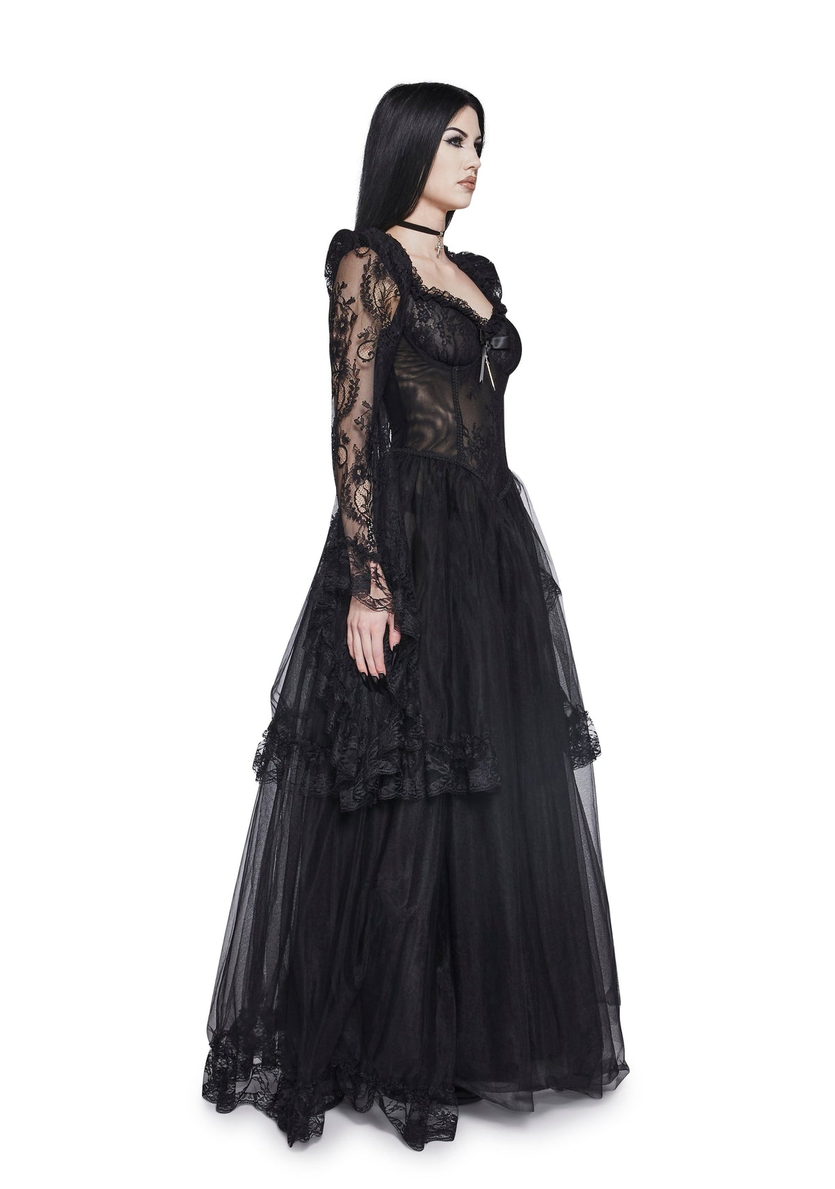 Dance With Death Lace Dress