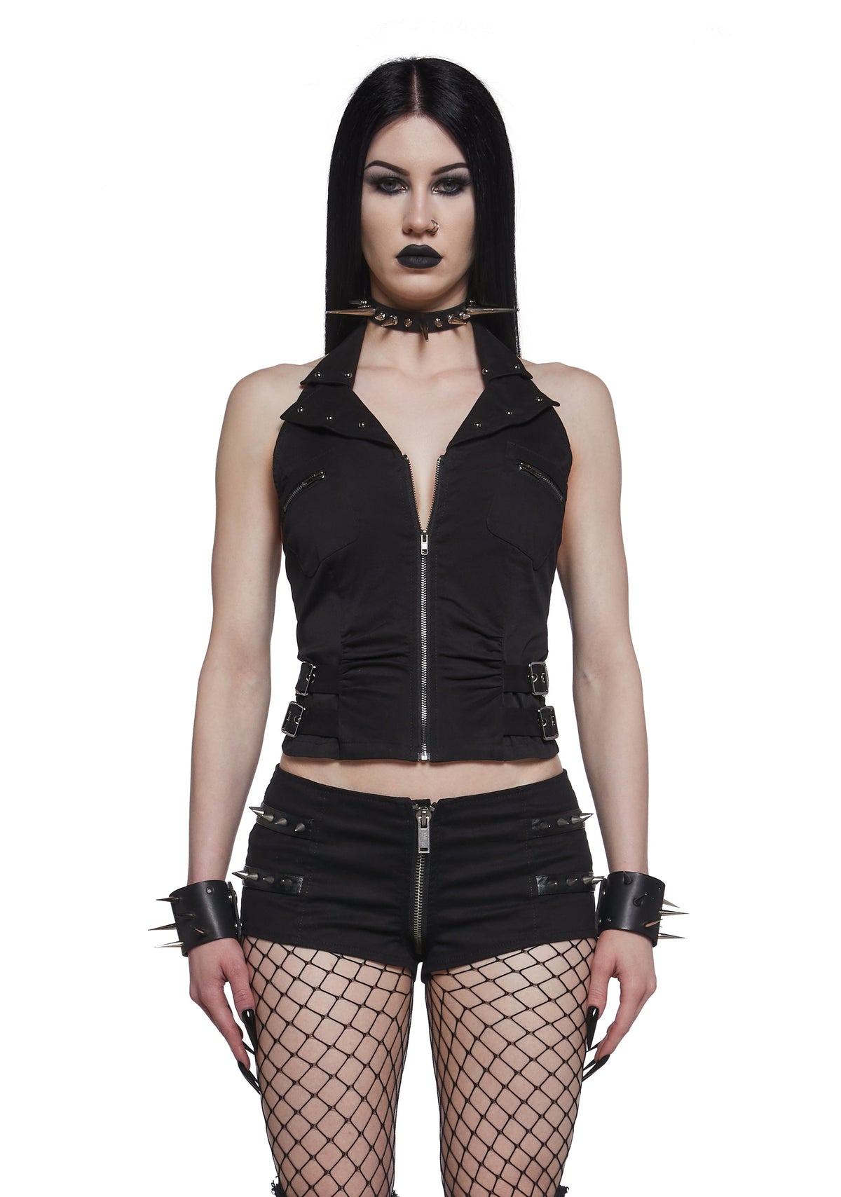 Malevolent Zip Halter