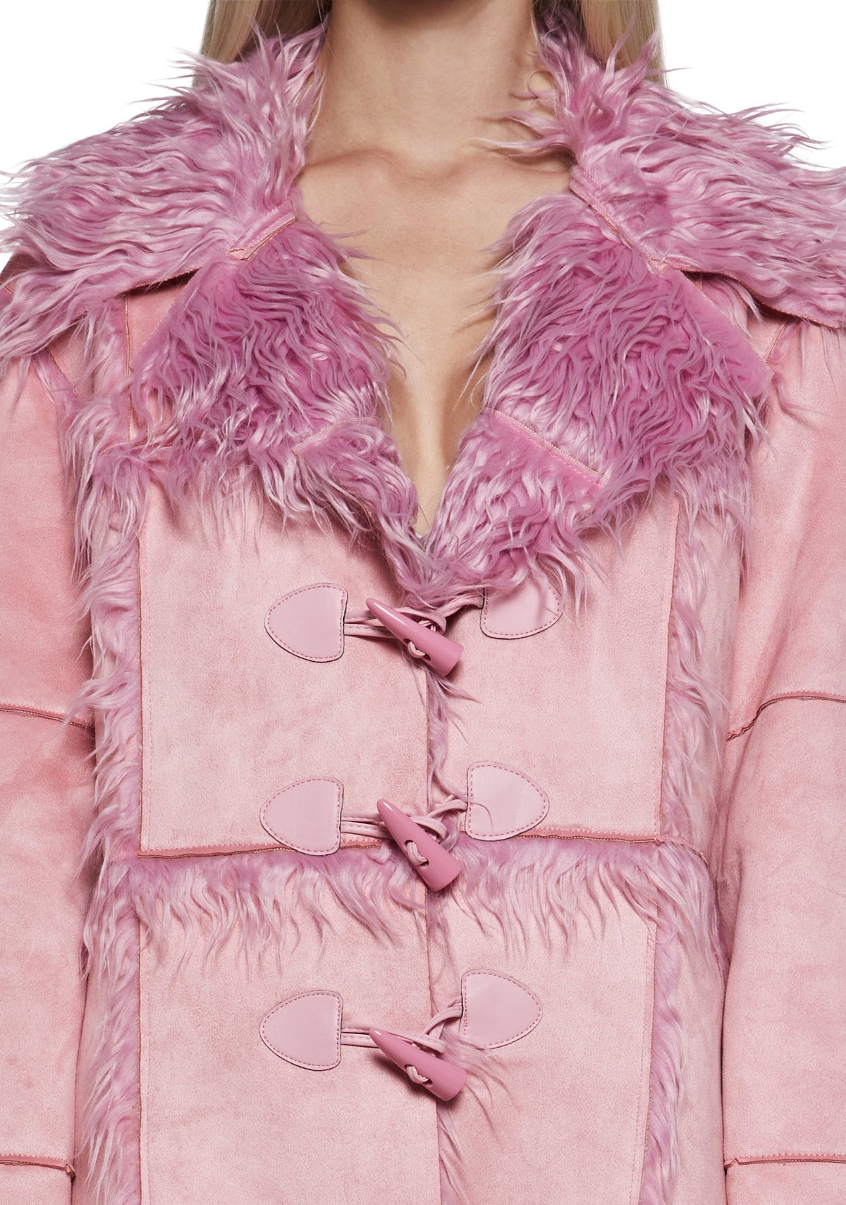 Secret Of Patience Toggle Jacket - Pink