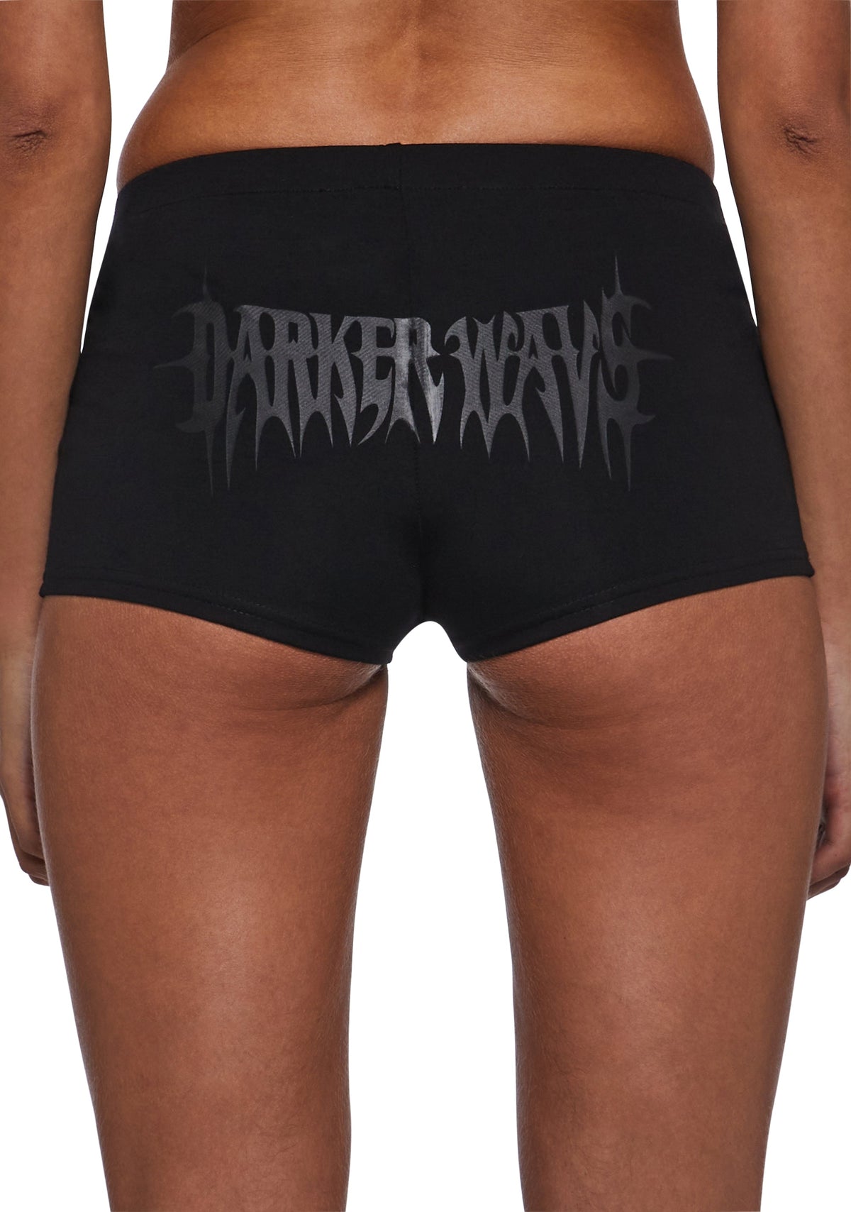 Ego Micro Shorts With Hardware - Black