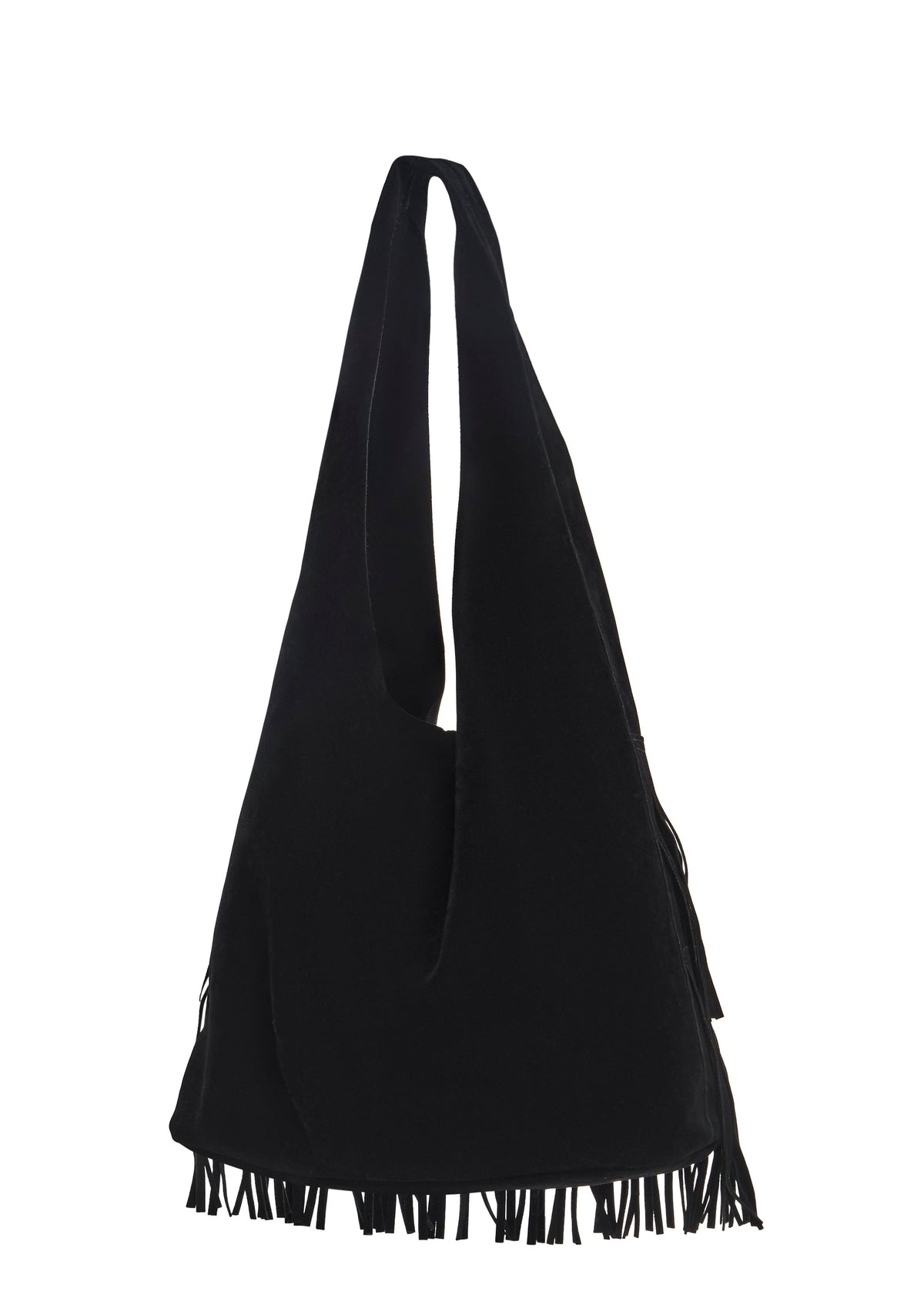Total Authority Faux Suede Bag