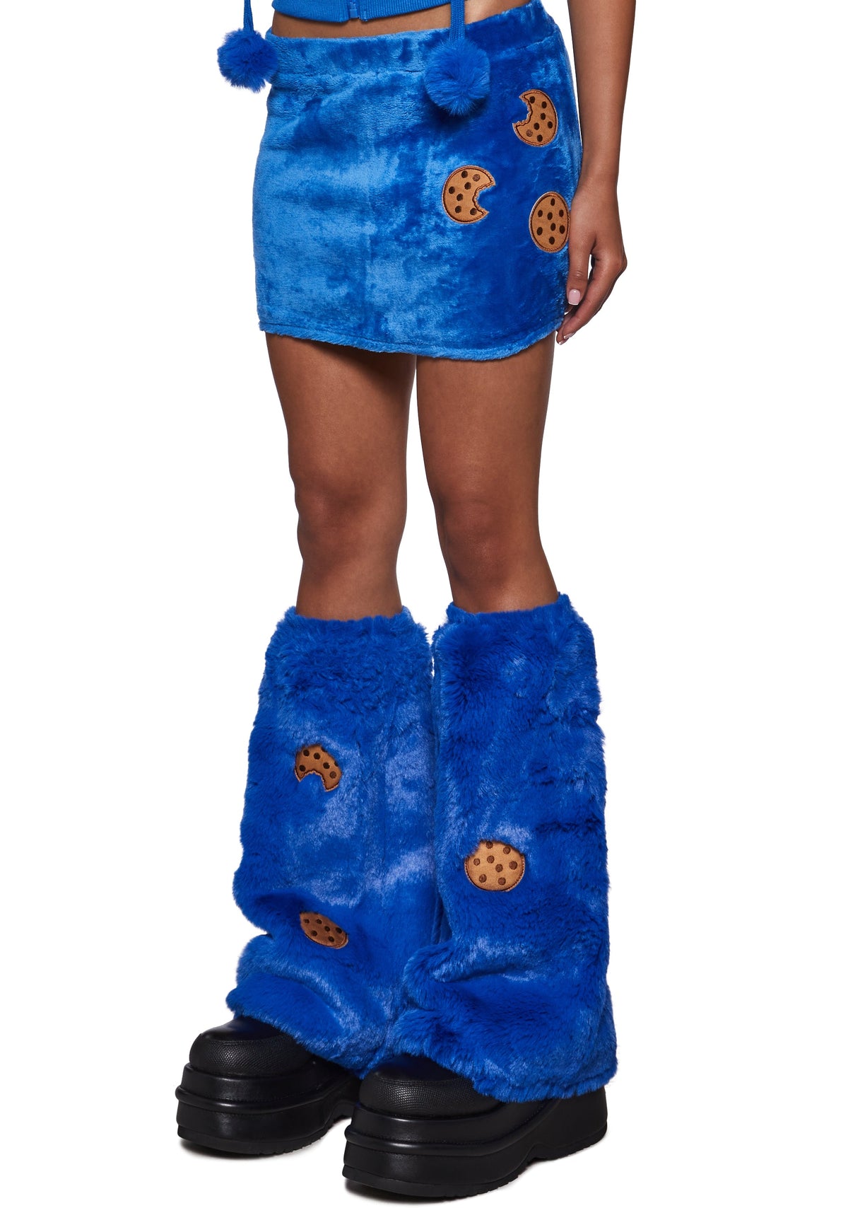 Cookie Creature Costume with Leg Warmers
