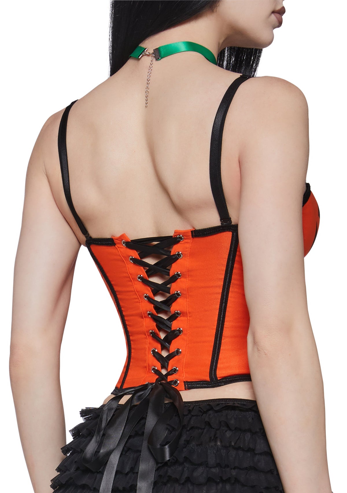 Sexy Pumpkin Corset Costume