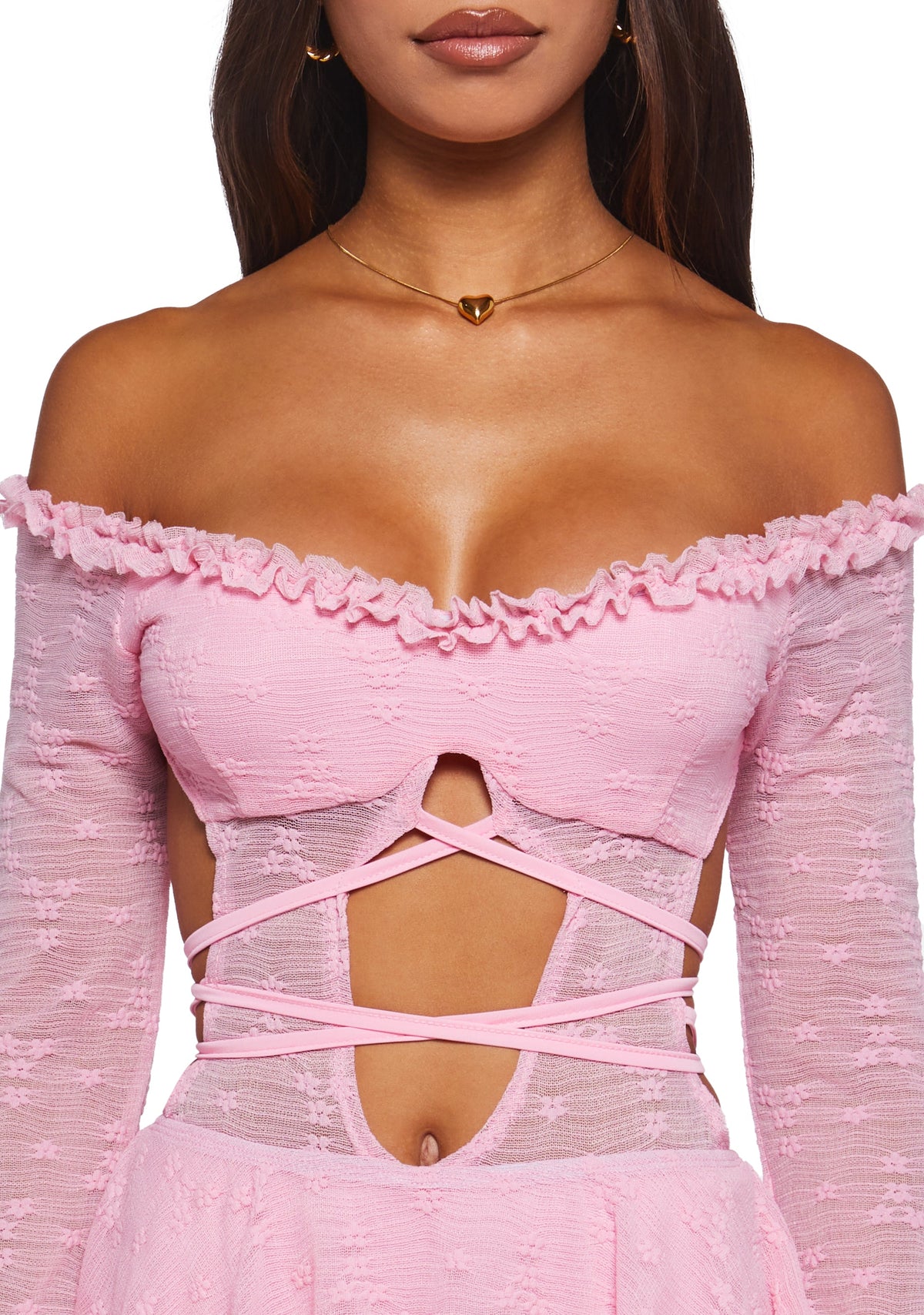 Hit The Club Mini Dress - Pink