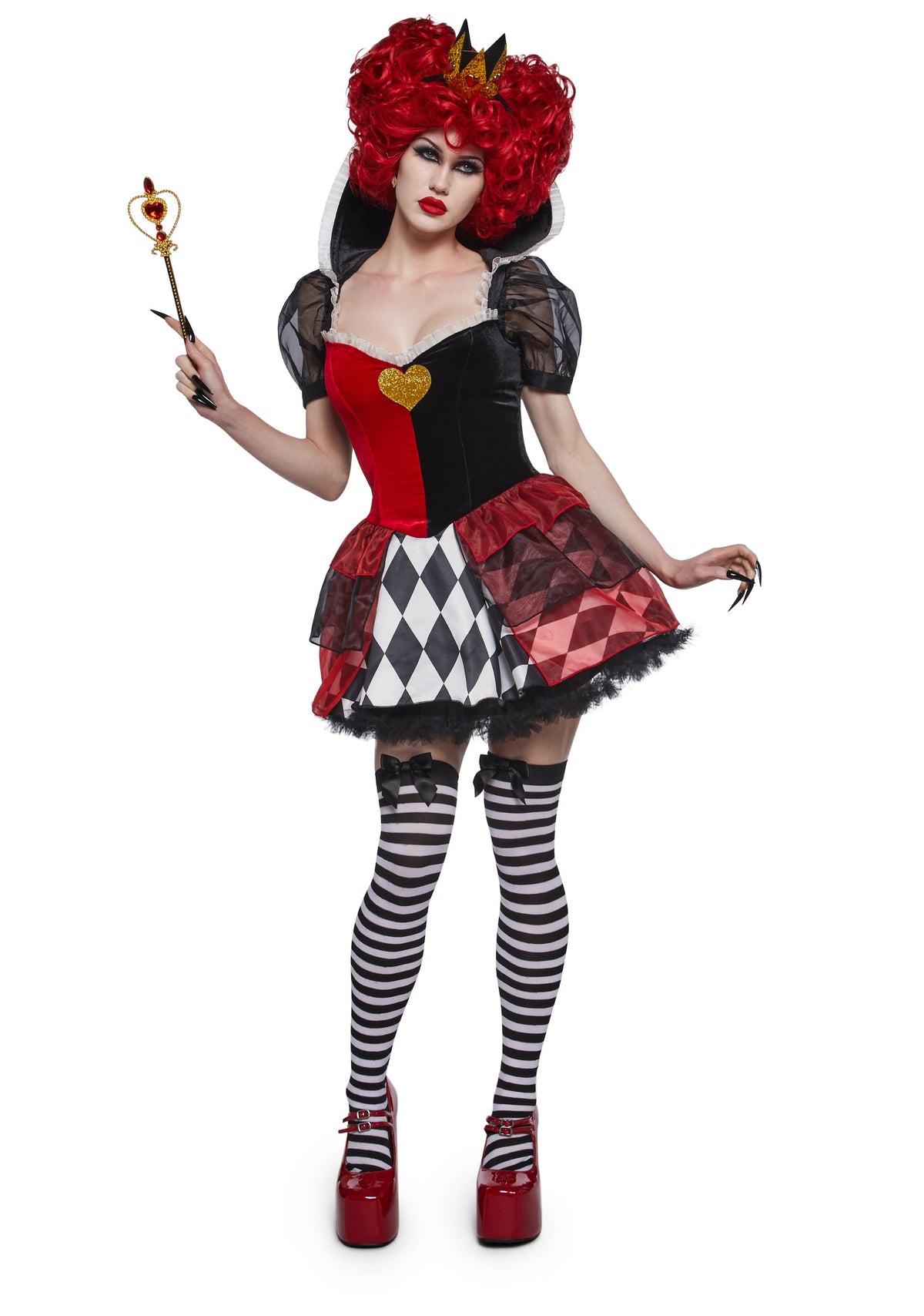 Wonderland Heart Queen Costume