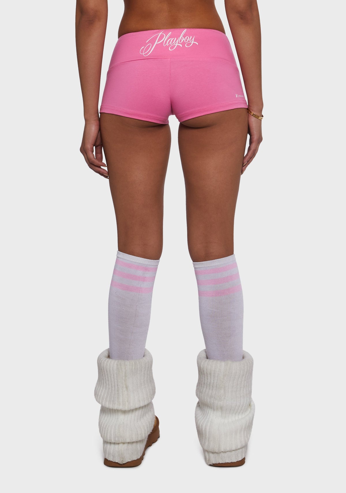 Playboy Mini Shorts - Pink