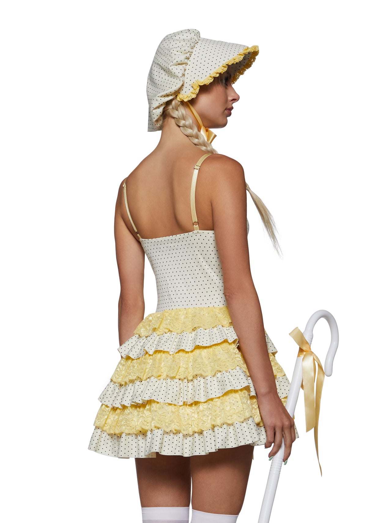 Little Bo-Peep Dress Costume - Yellow