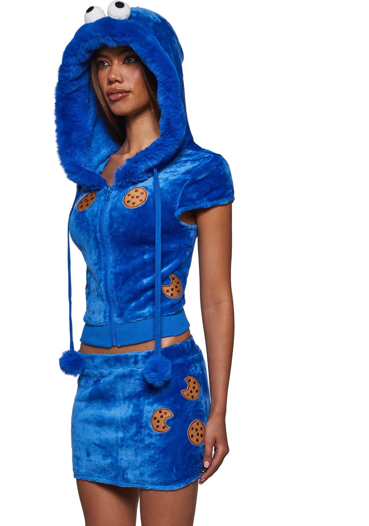 Cookie Creature Costume with Leg Warmers