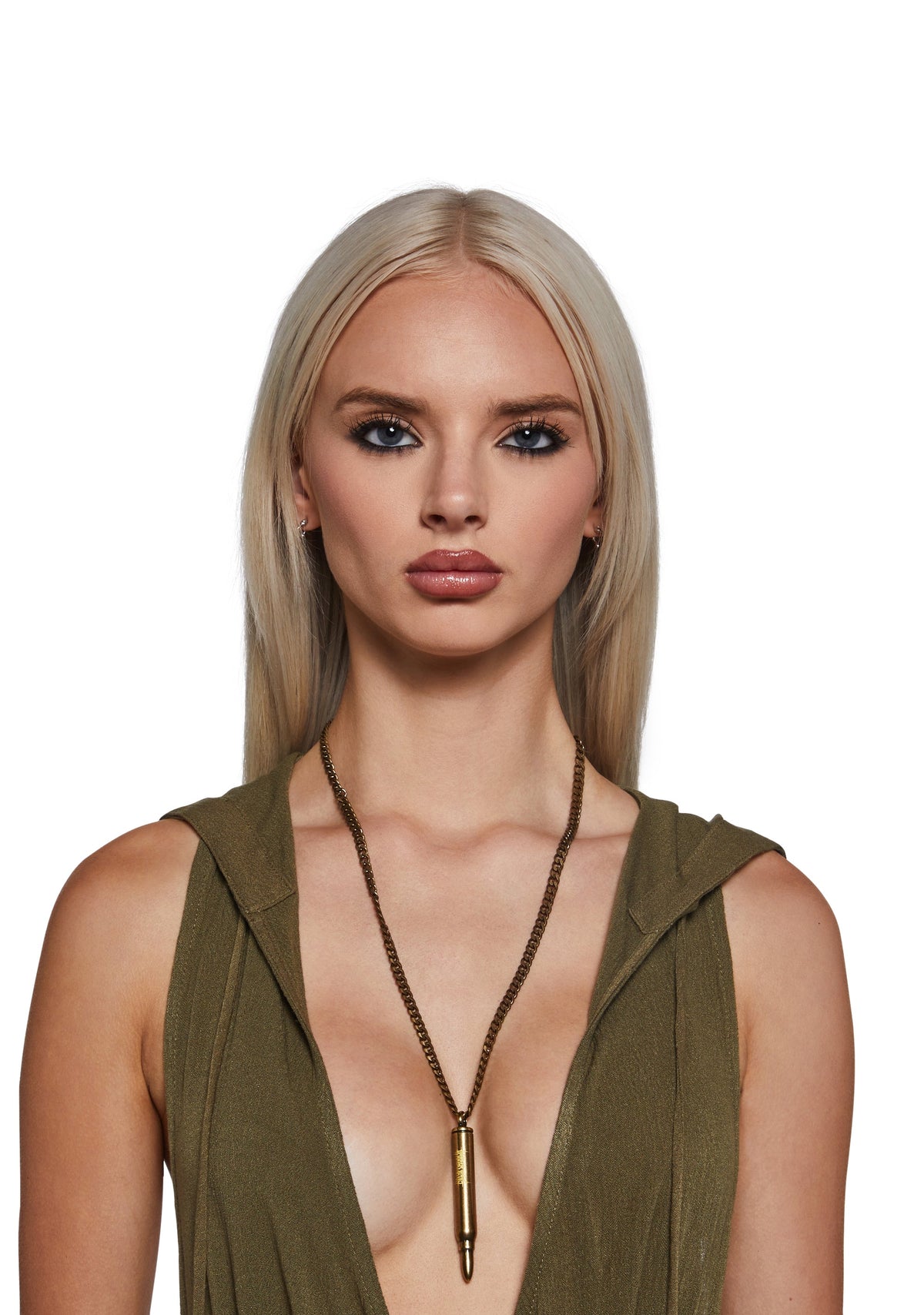 Signal Bullet Necklace