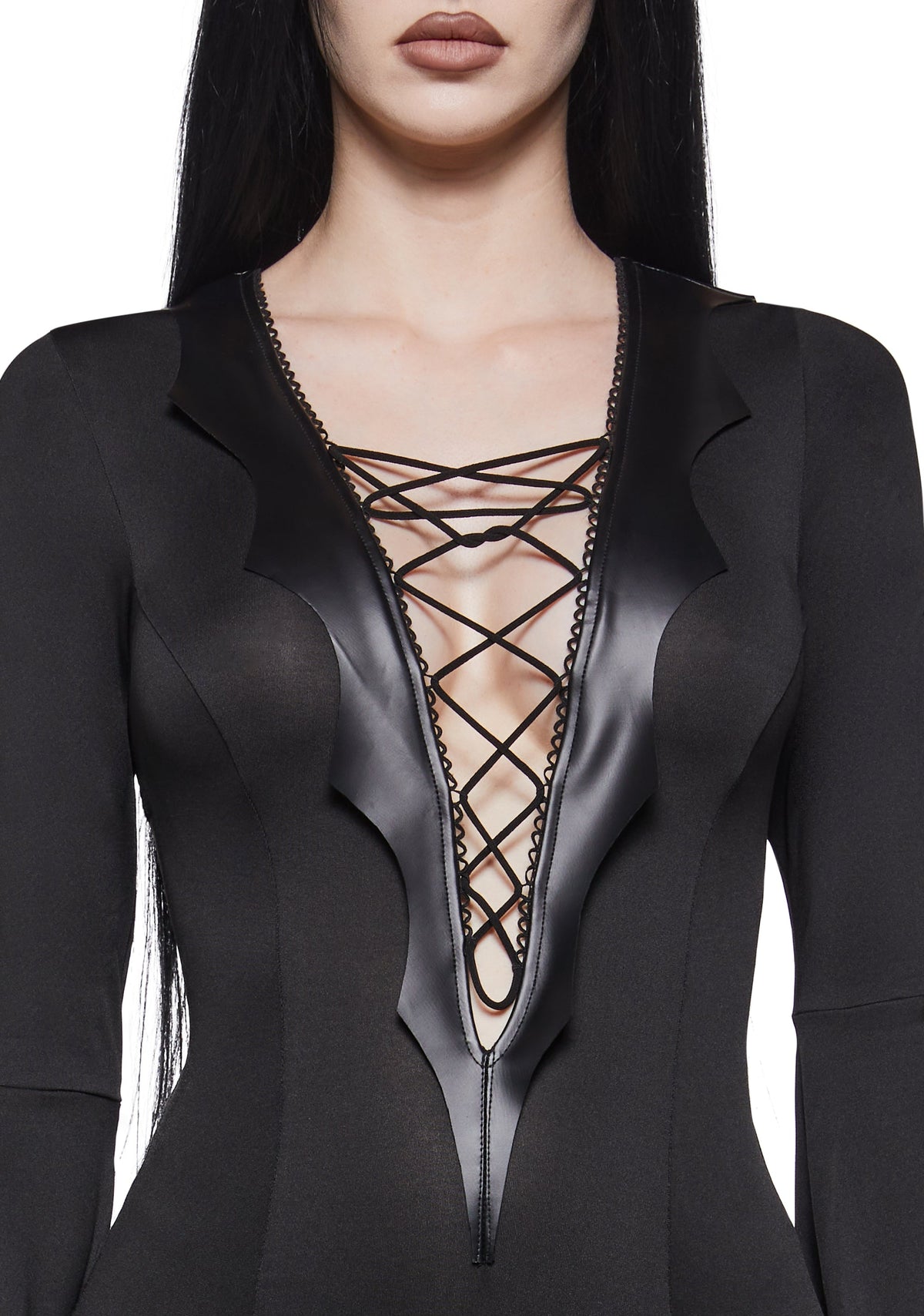 Gothic Pentagram Maxi Dress