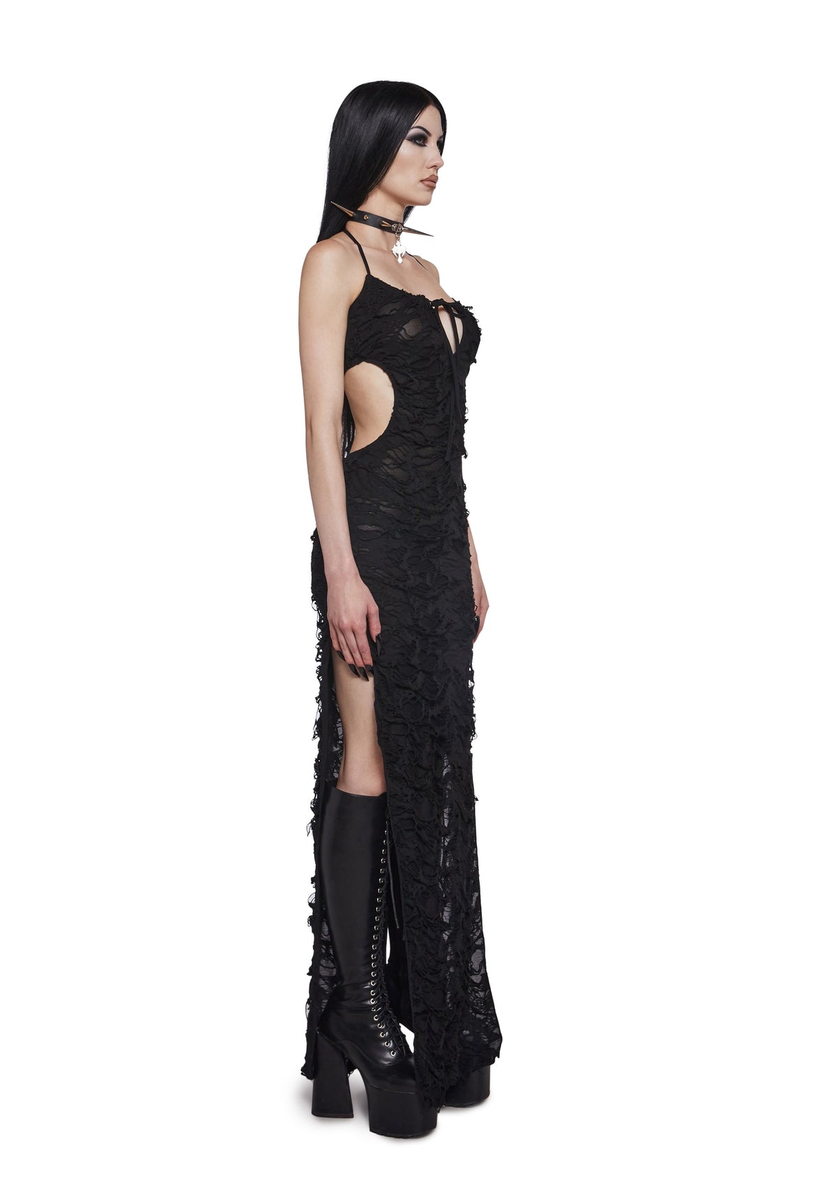 Cemetery Surprise Maxi Dress