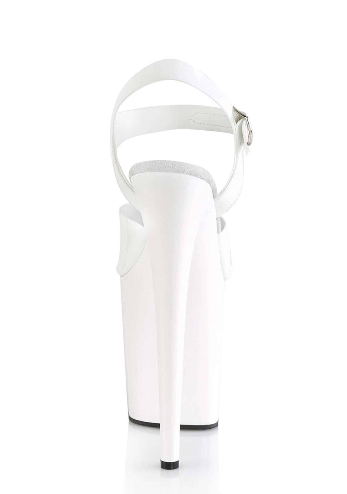 Flamingo-808 Platform Ankle Straps Sandals-White