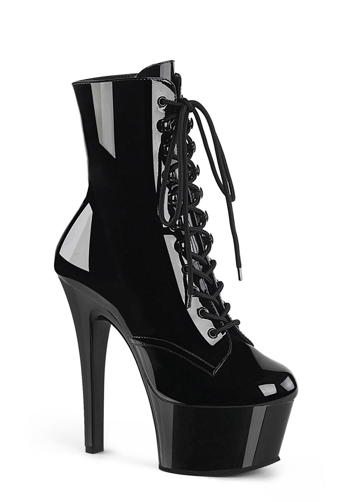 Aspire-1020 Platform Ankle Boots-Black