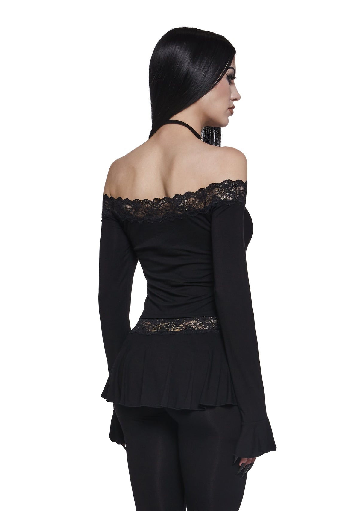 Dark Embraces Off The Shoulder Top