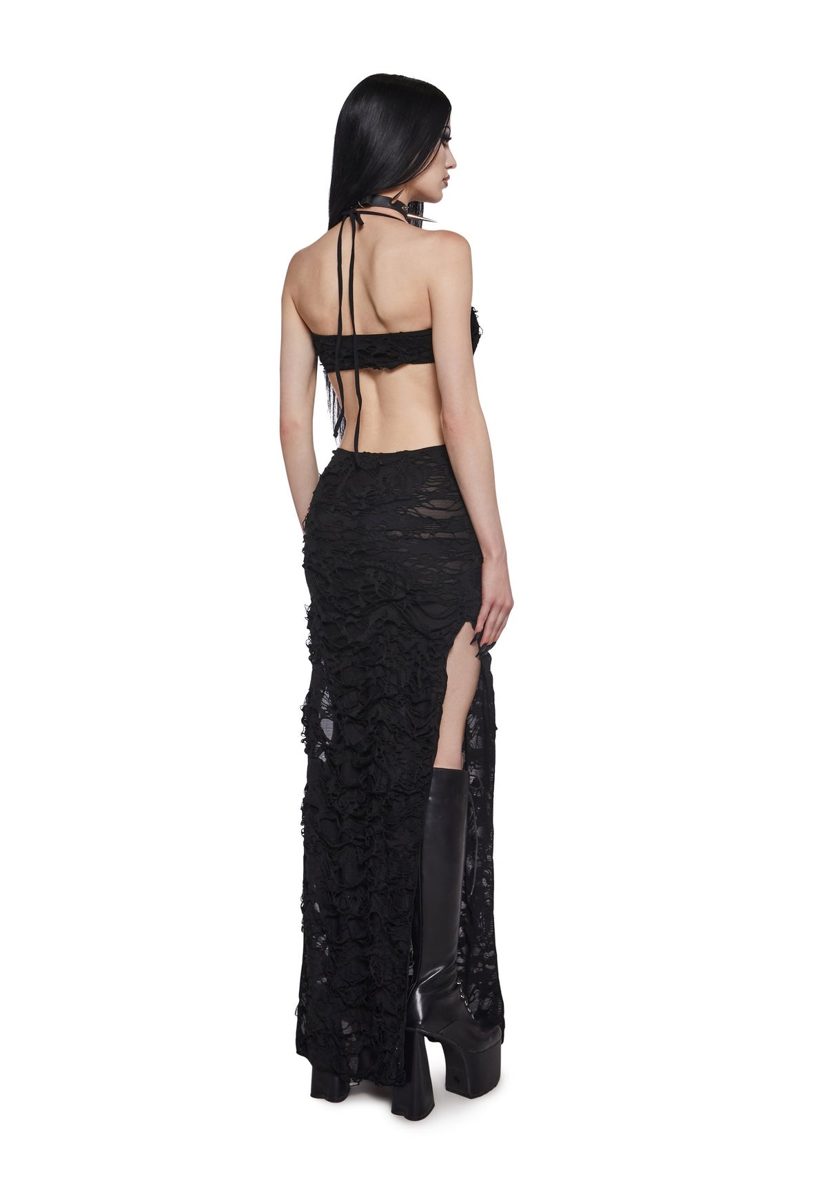 Cemetery Surprise Maxi Dress