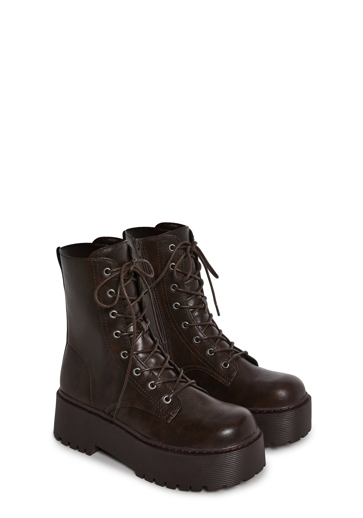 Renegade Combat Boots - Brown