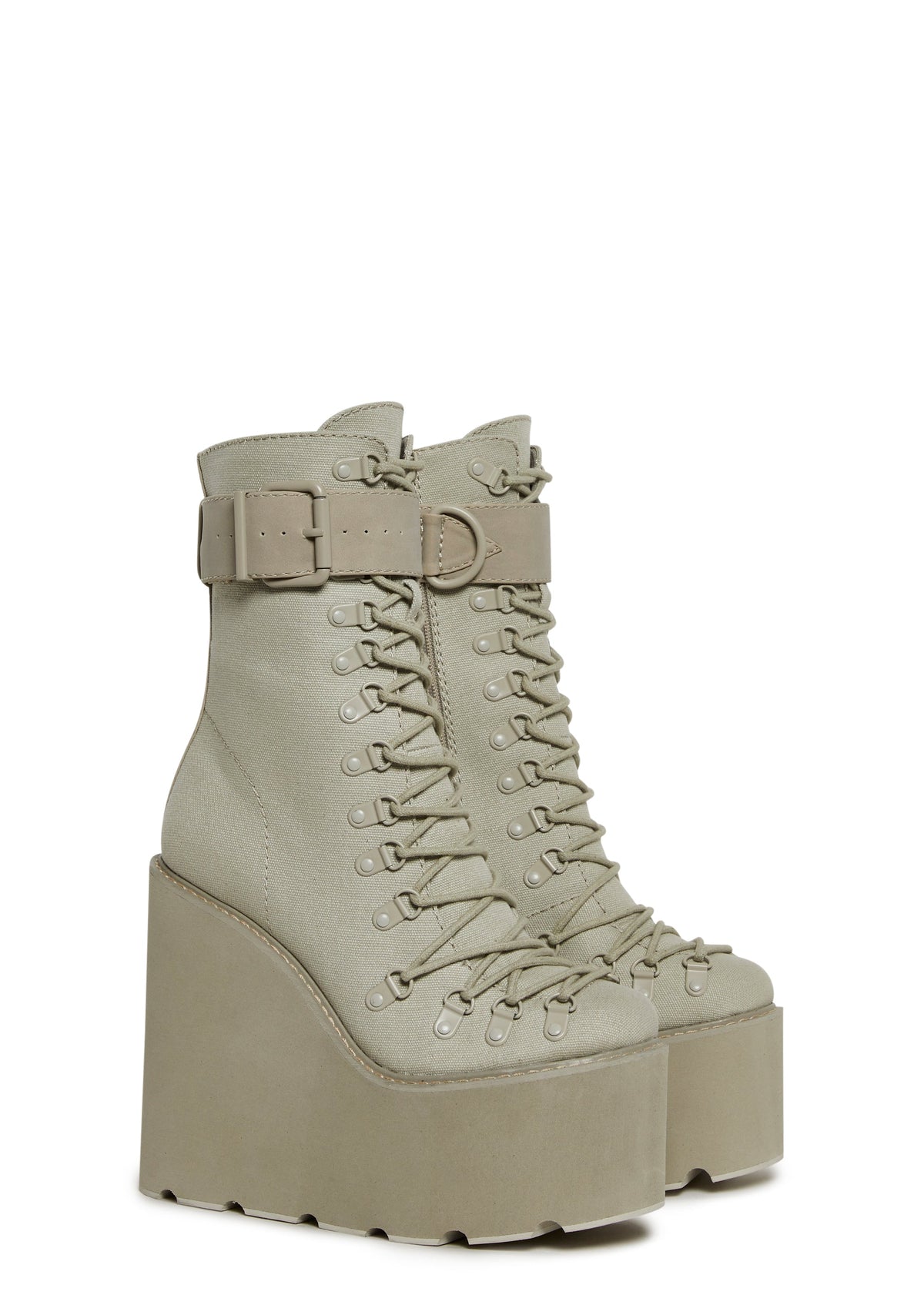 Traitor Boots Super Platform - Beige