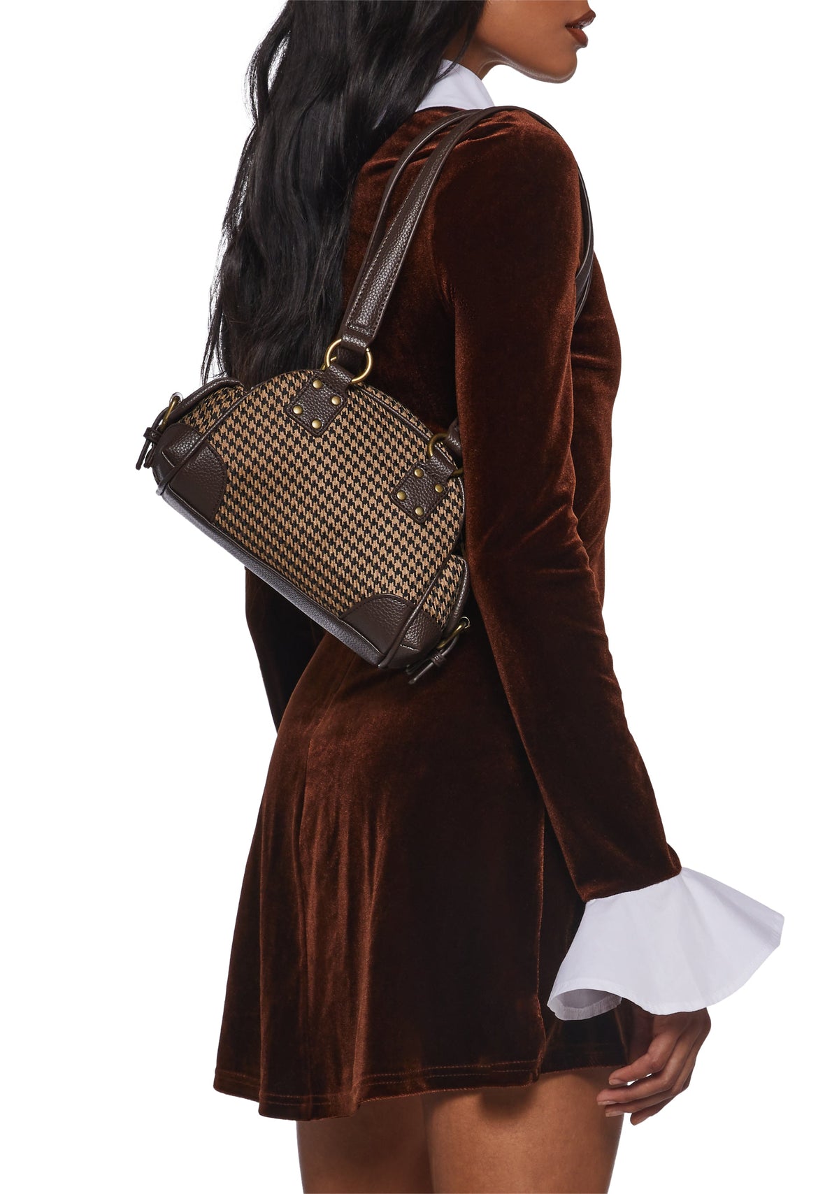 Cobblestone Lane Mini Bowler Bag