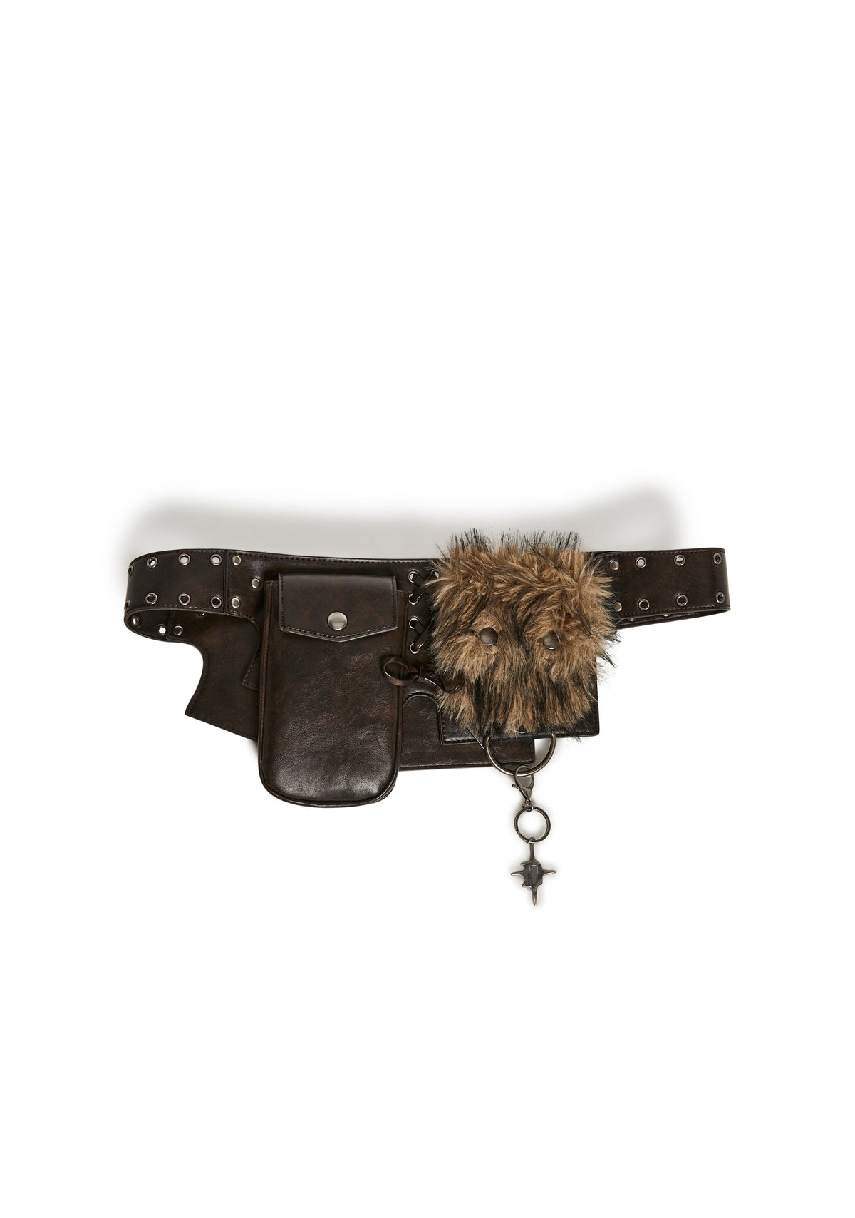 Siren Fur Pocket Leather Belt