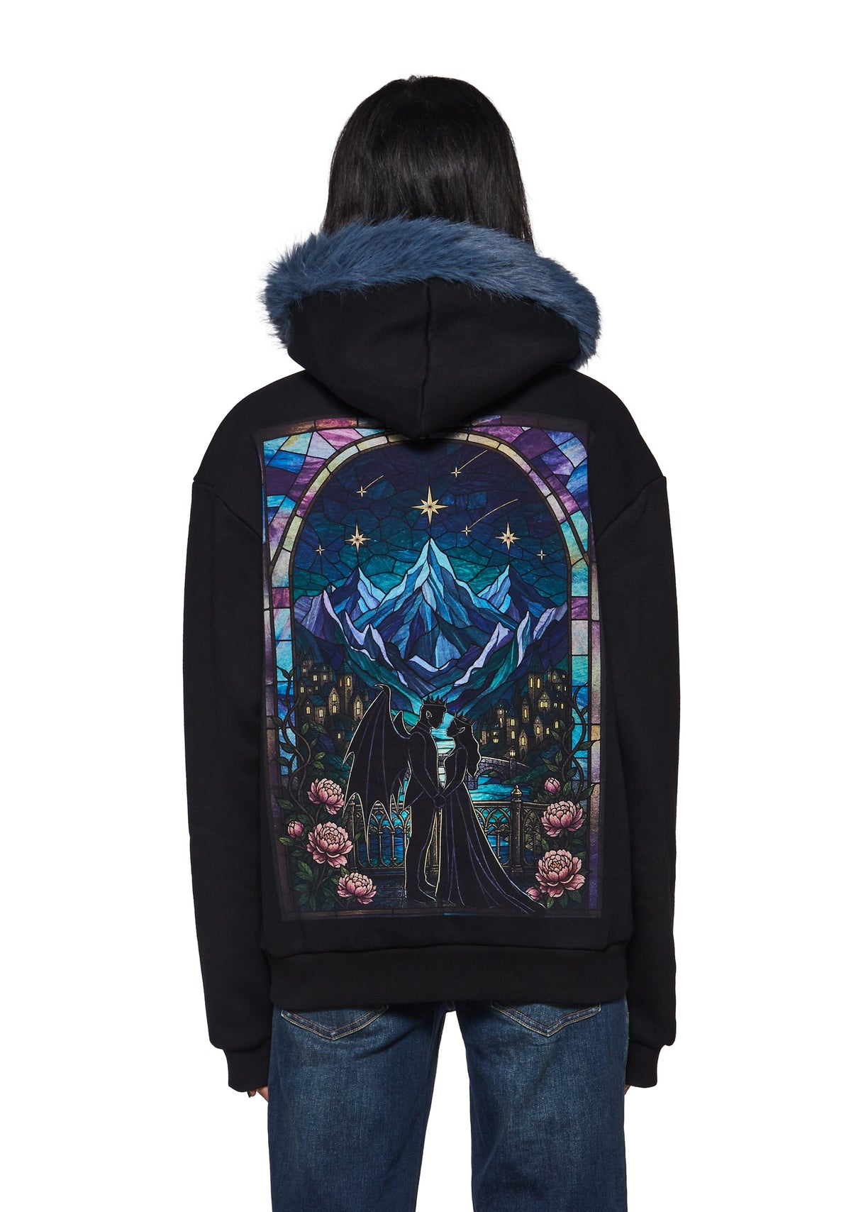 Velaris™ , The City of Starlight Zip Hoodie