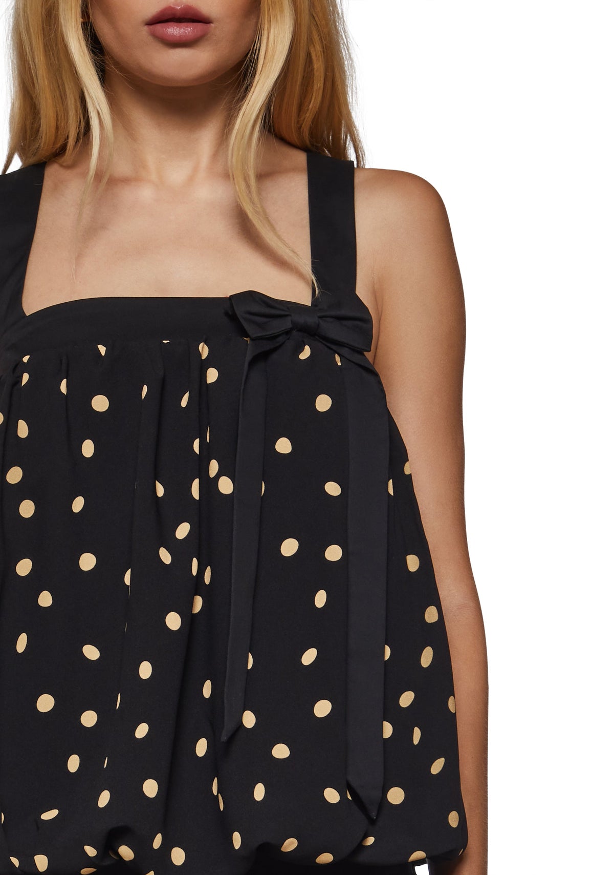 Mimi Drop Waist Bubble Mini Dress