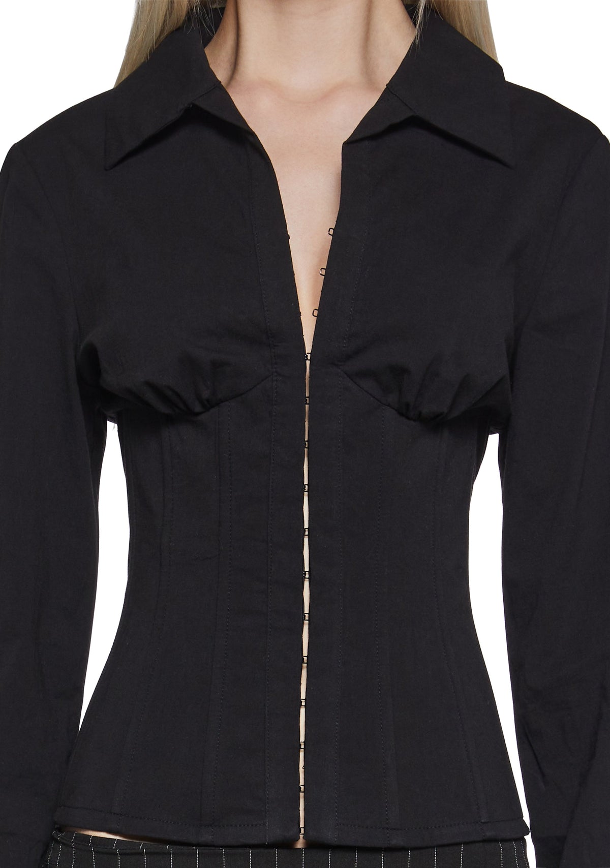 Office Siren Blouse - Black