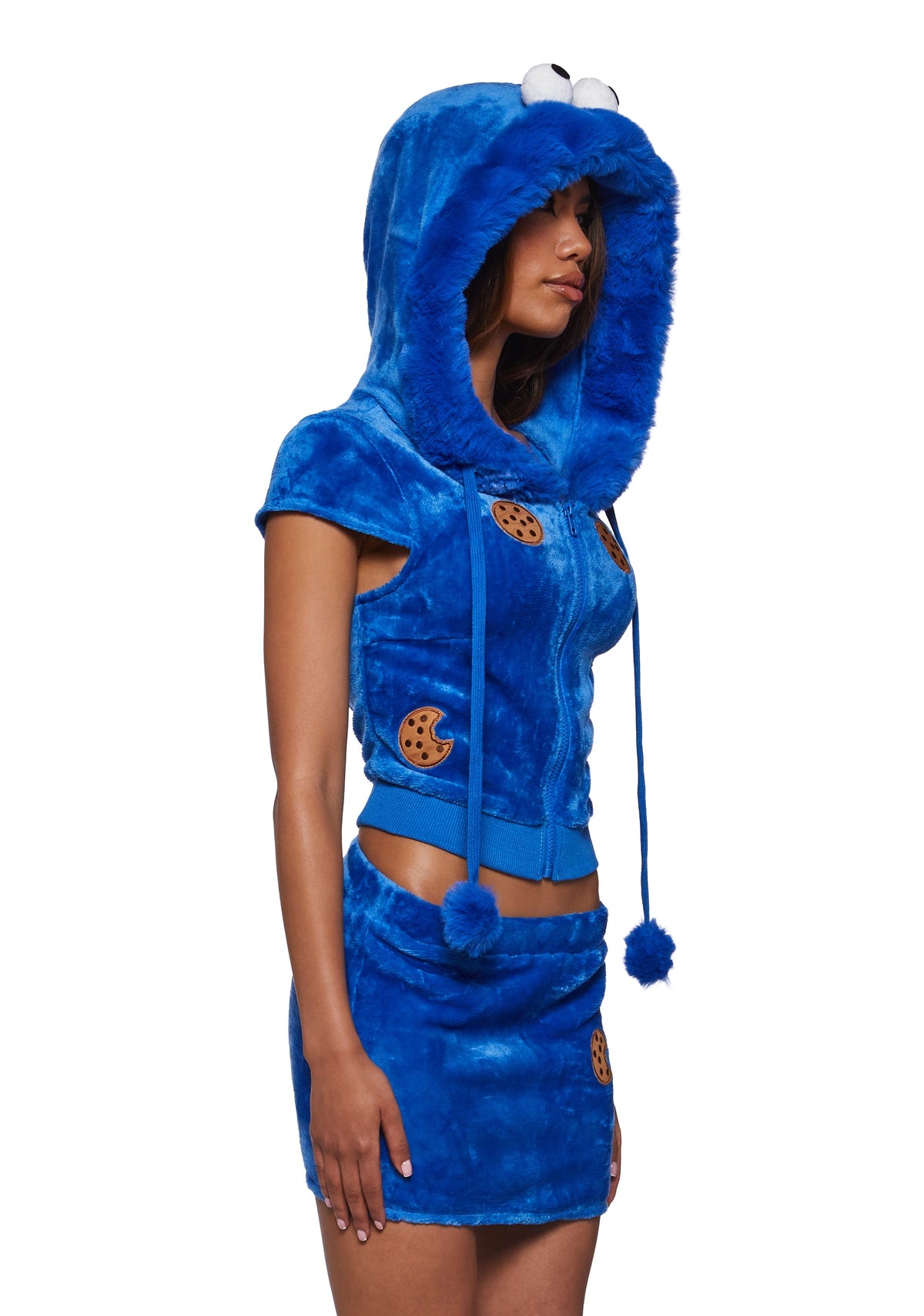 Cookie Creature Costume with Leg Warmers