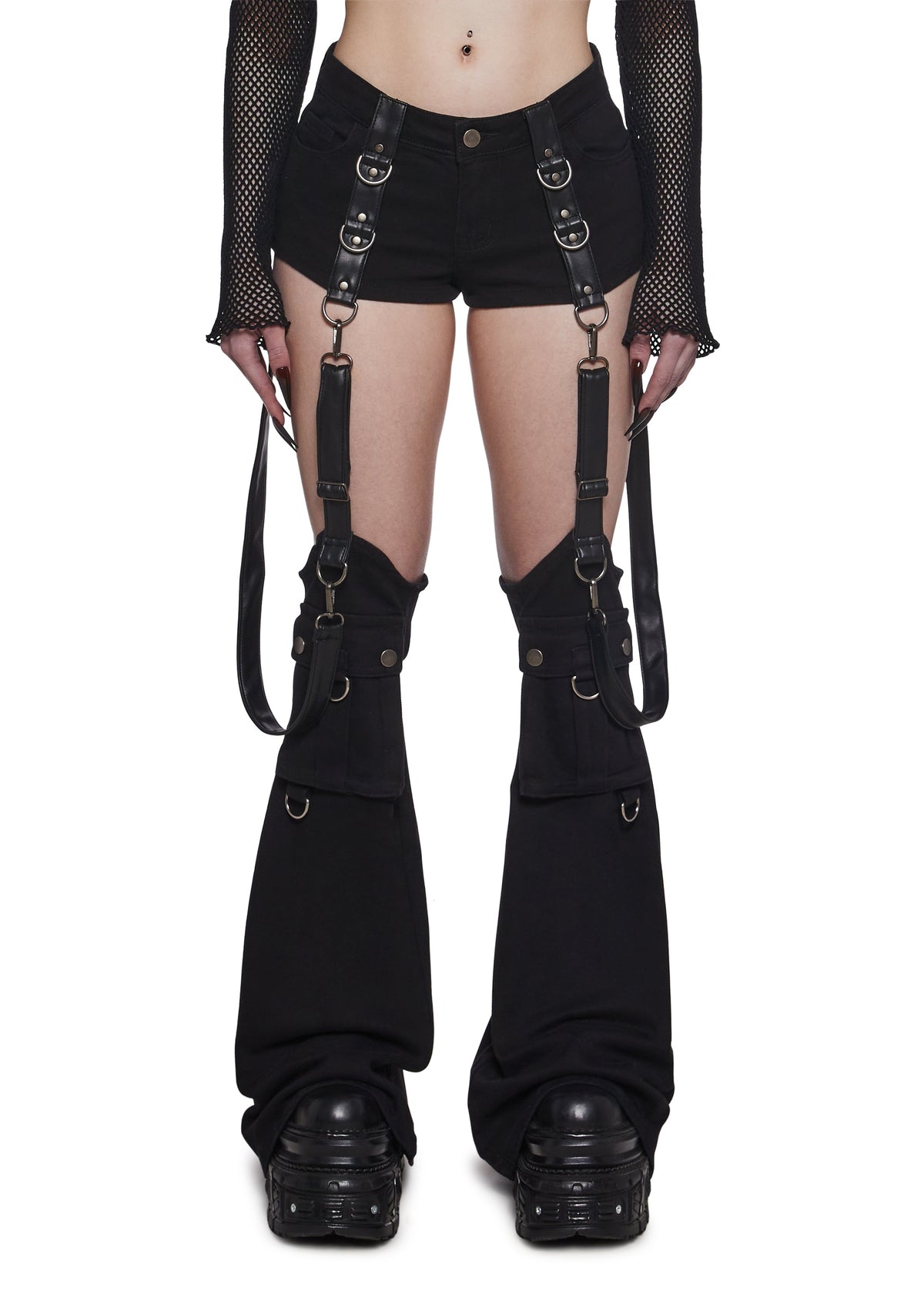 Bring The Darkness Shorts With Removable Chaps