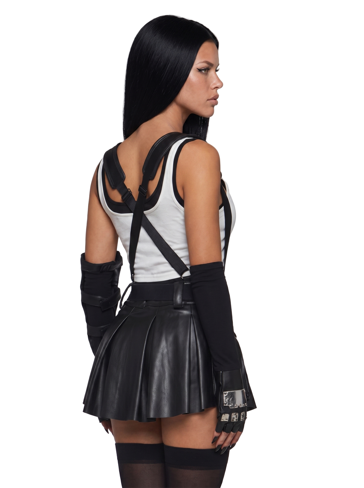 Fantasy Fighter Game Costume