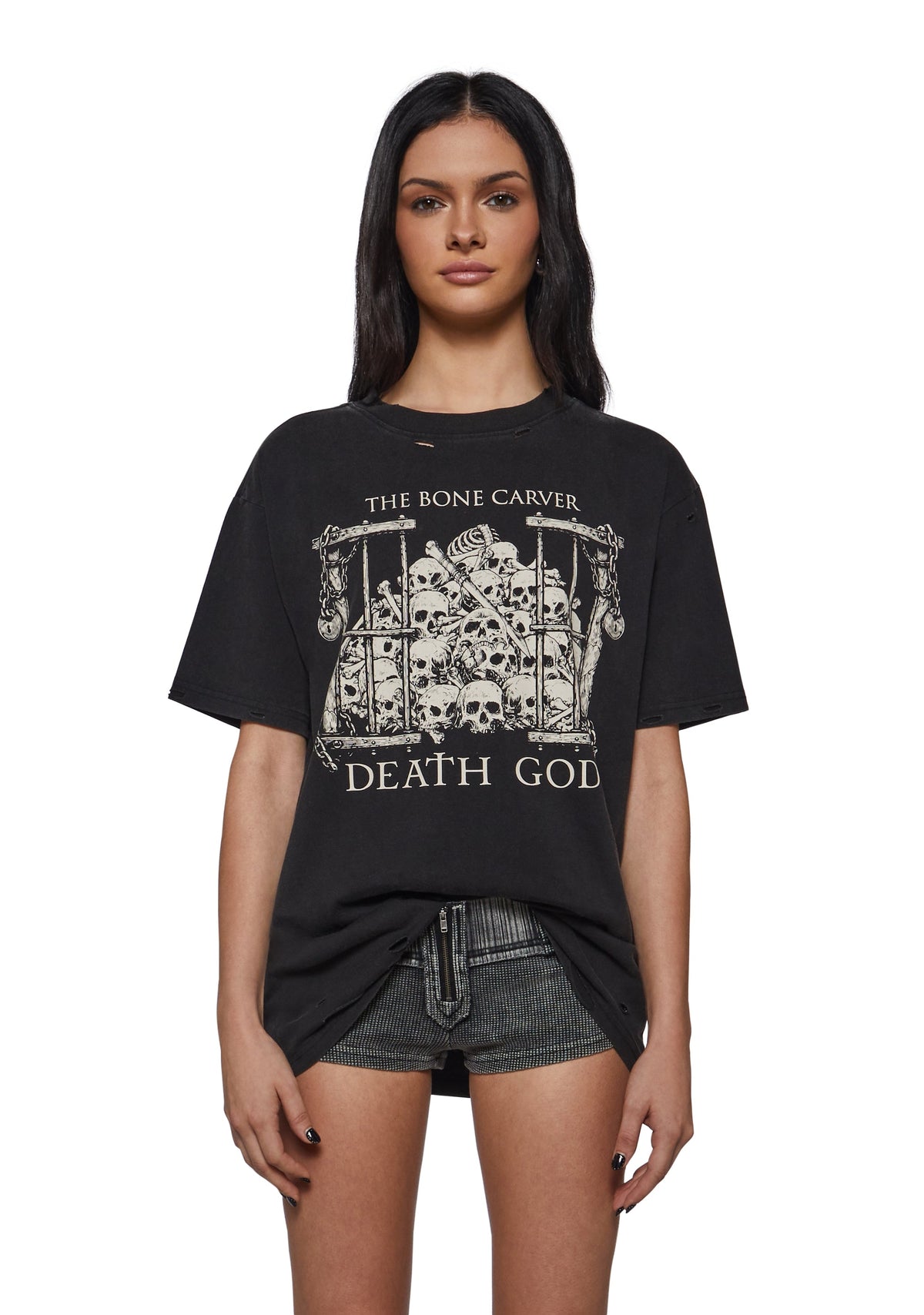Death God Oversized Tee
