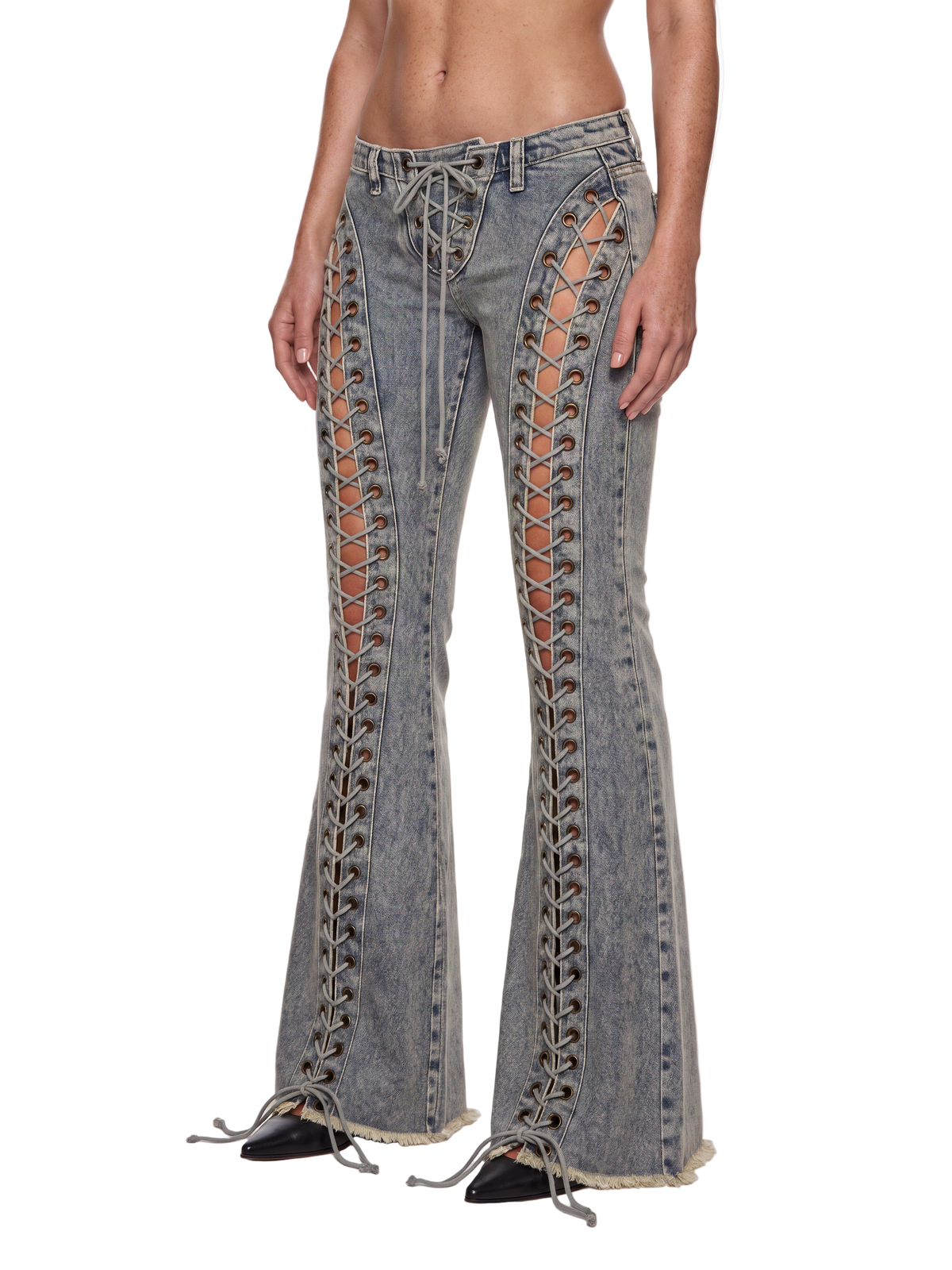 Wild Wanderer Flare Jeans - Blue