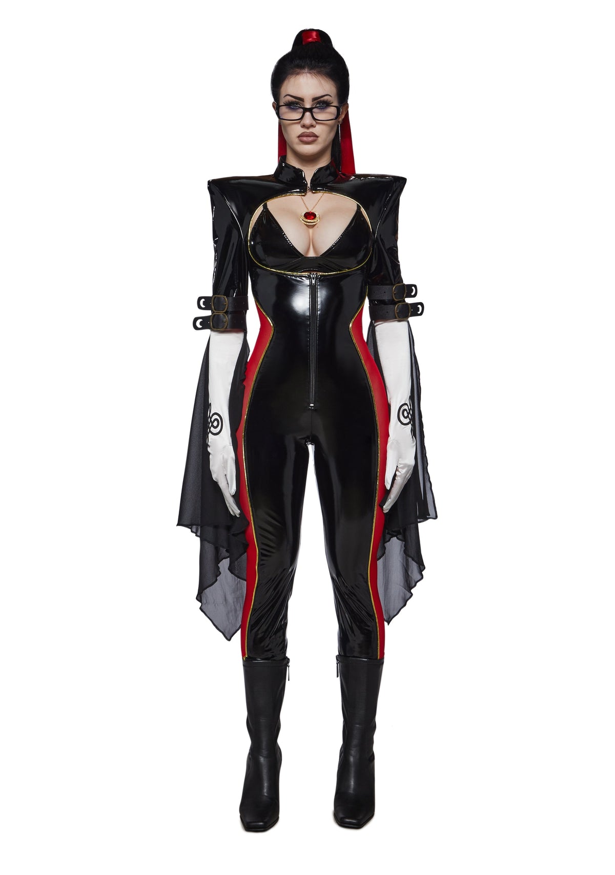 Anime Gun Witch Game Costume