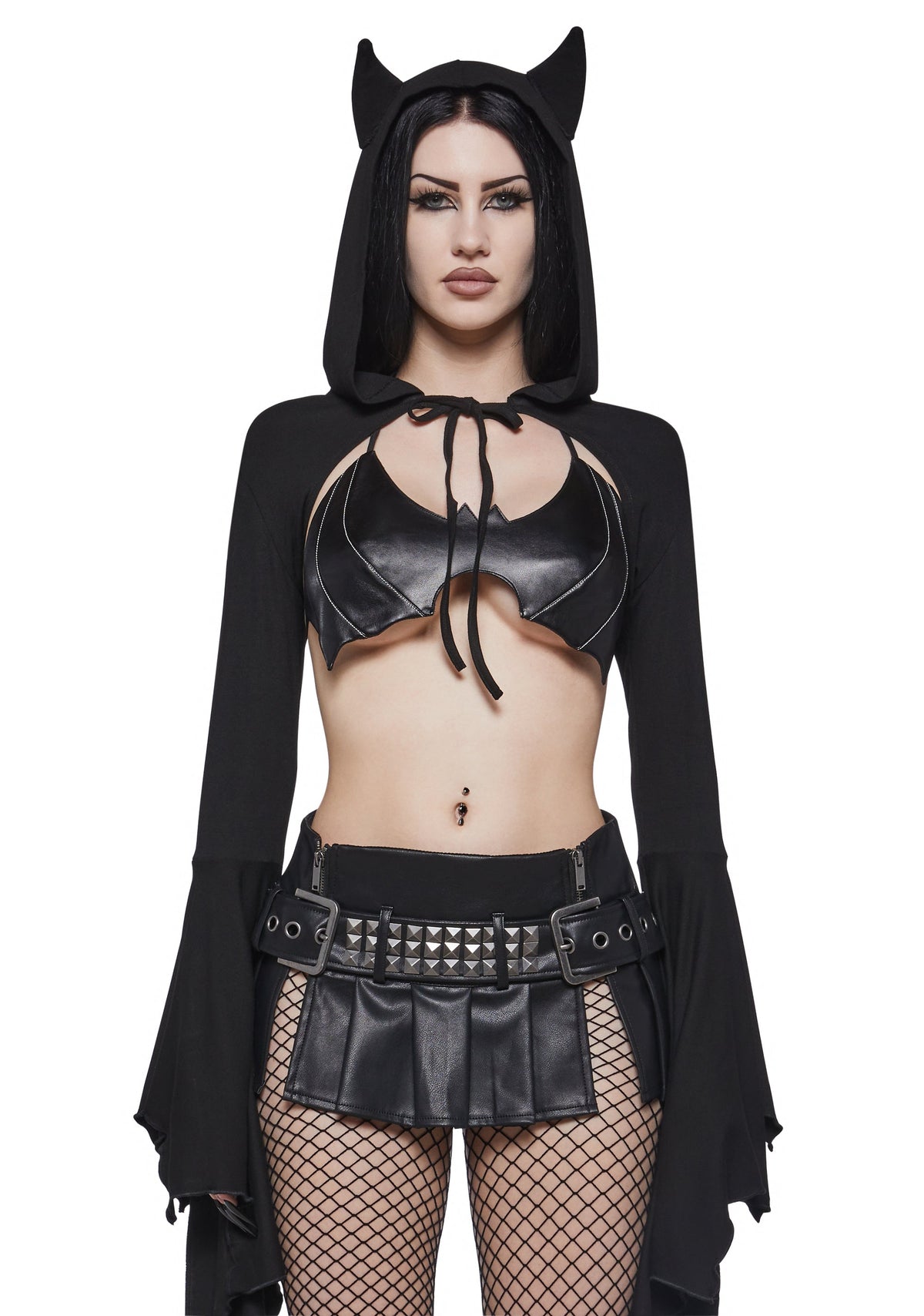 Bat Shrug with Hood